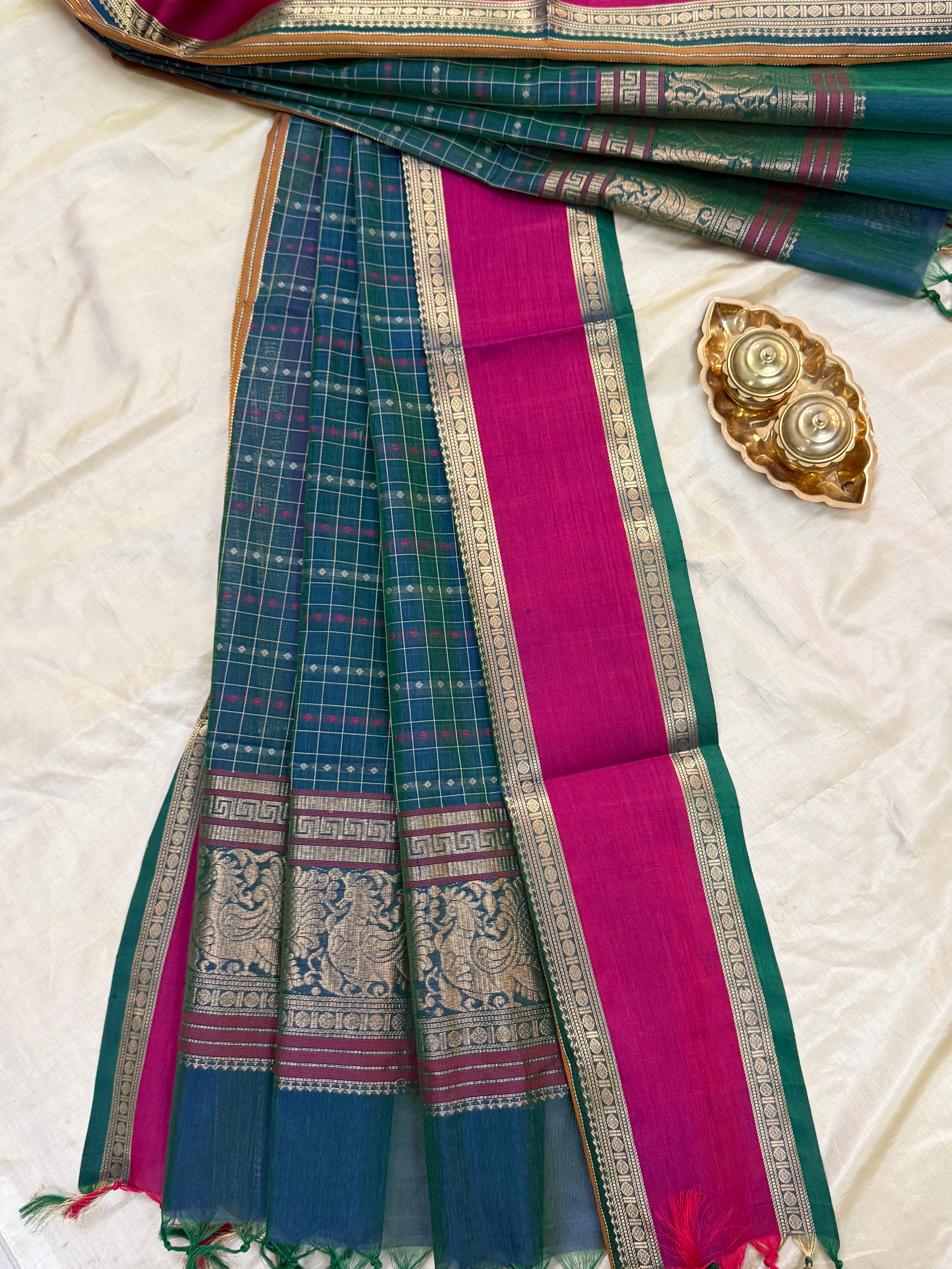 DUPPATTA IN PURE SILK COTTON/CLSA10797