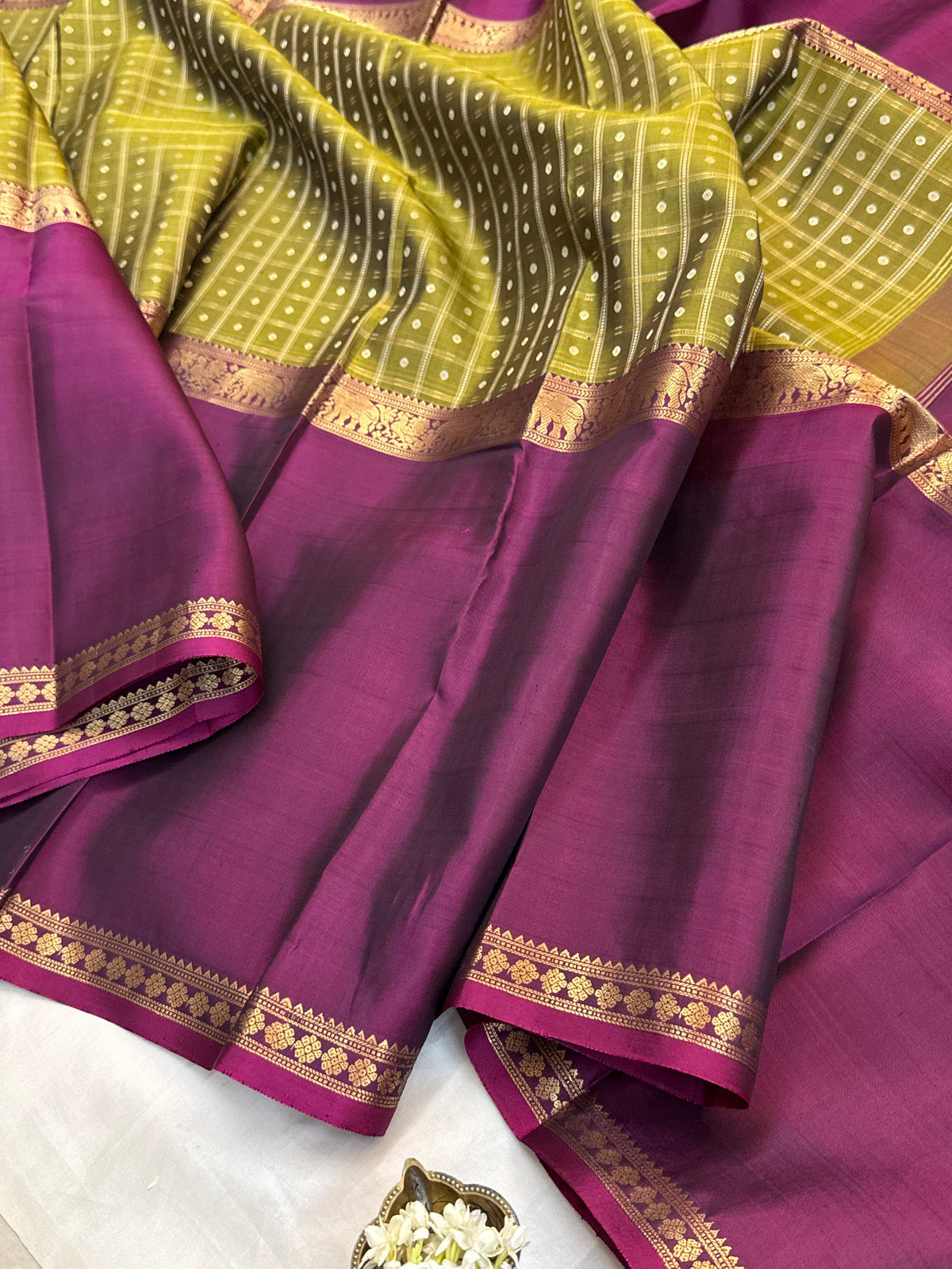 Festivel edit_Special edition_long border with body thread kattam silk saree/clsa 12413