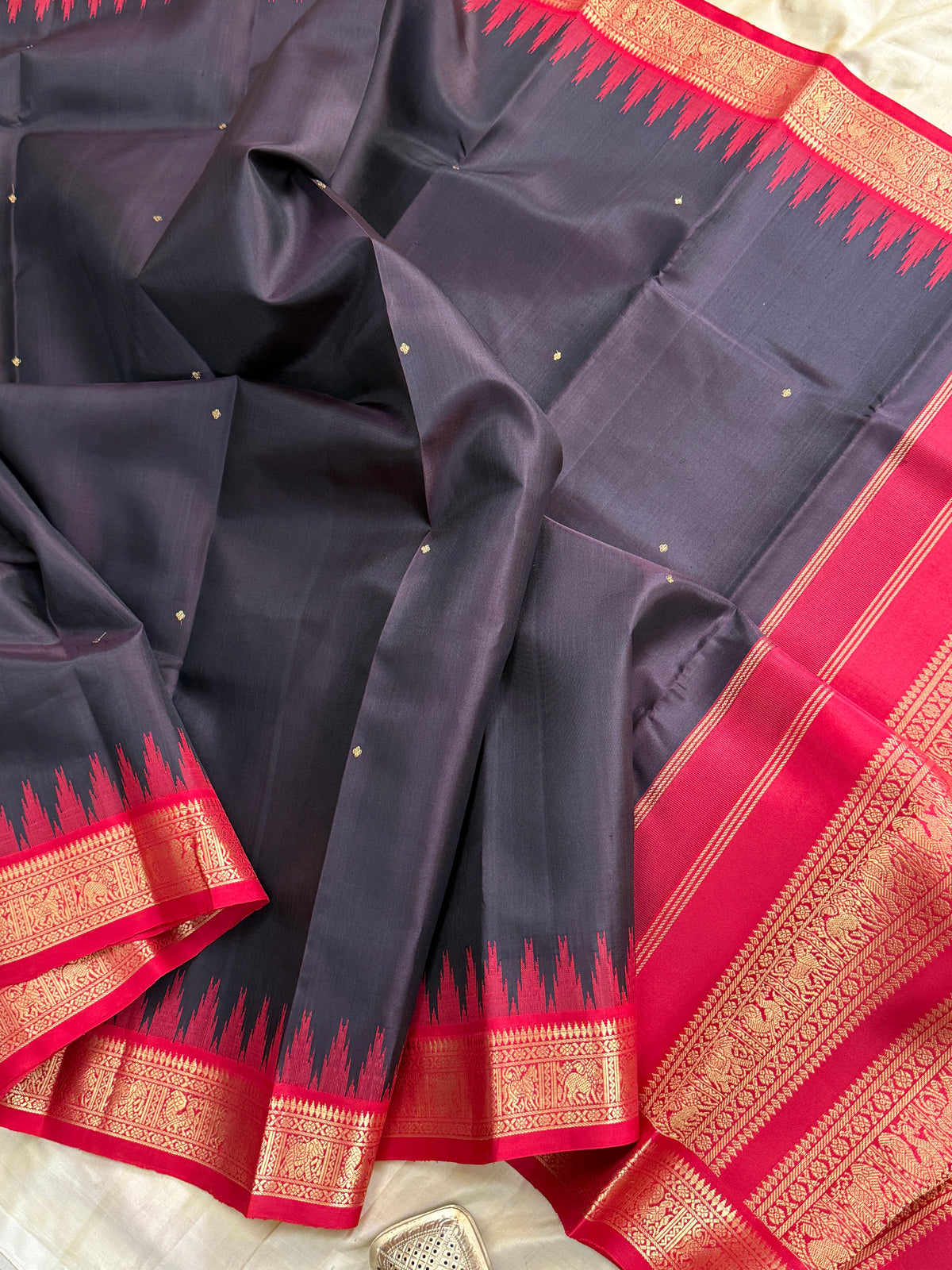 Kanchana Korvai zari butta  / Special Edition Silk CLSA11889