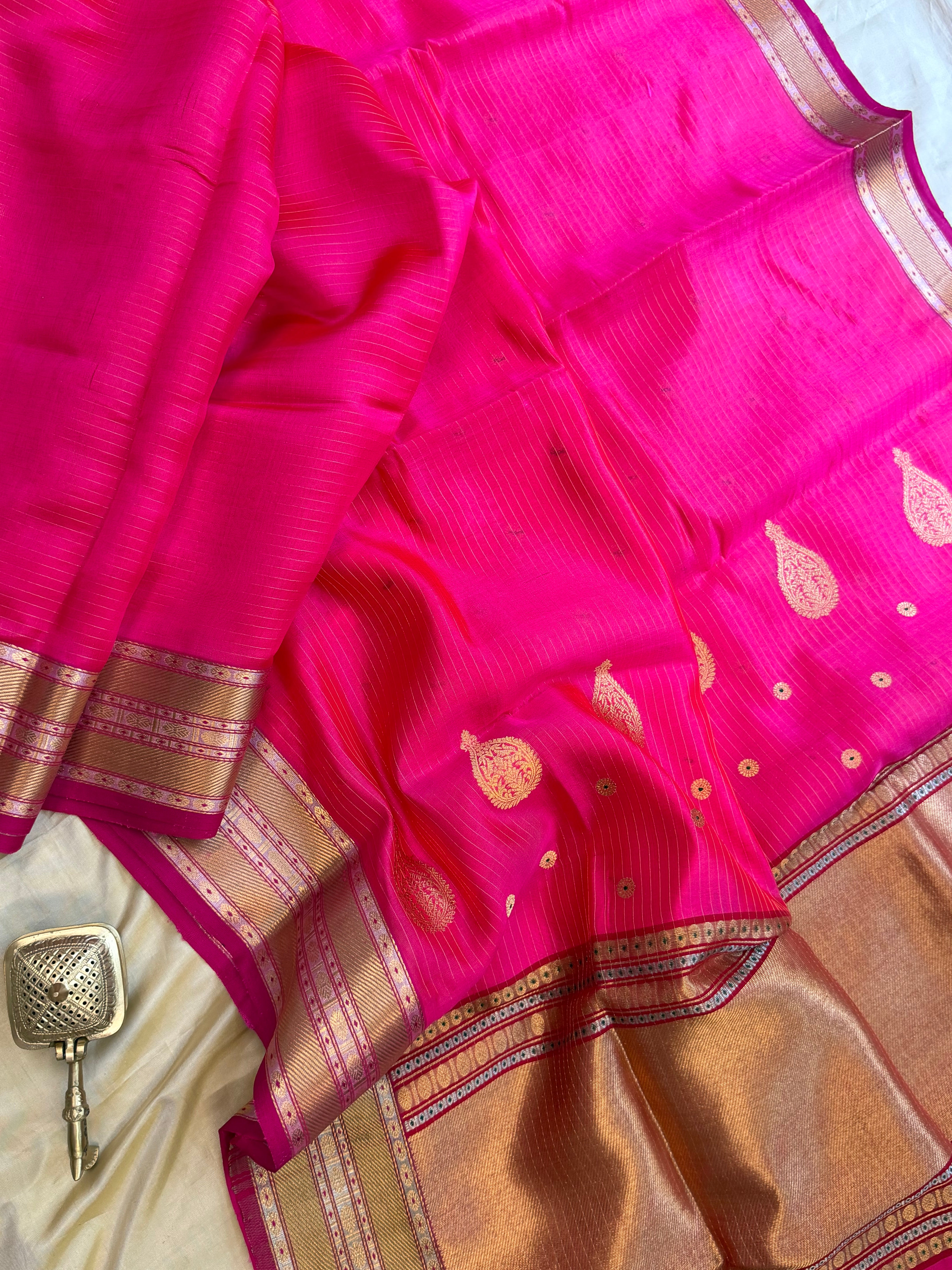 Ambe revival saree  / revival Chanderi silk