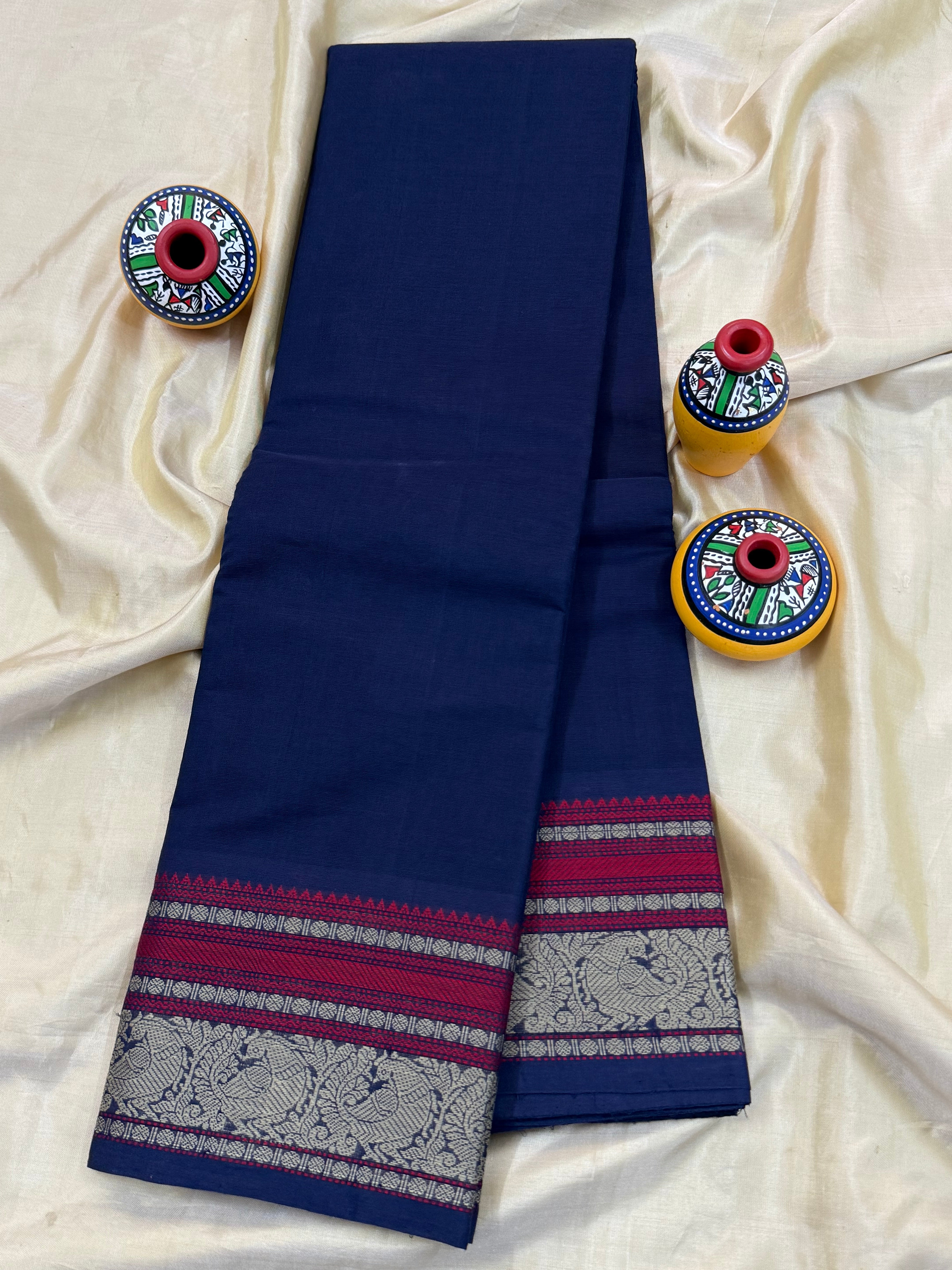 Navy Blue / Kanchi Cotton CL8550
