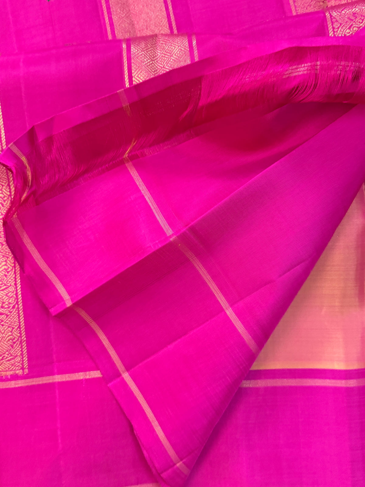 Simha pink pure Zari Kanjipuram