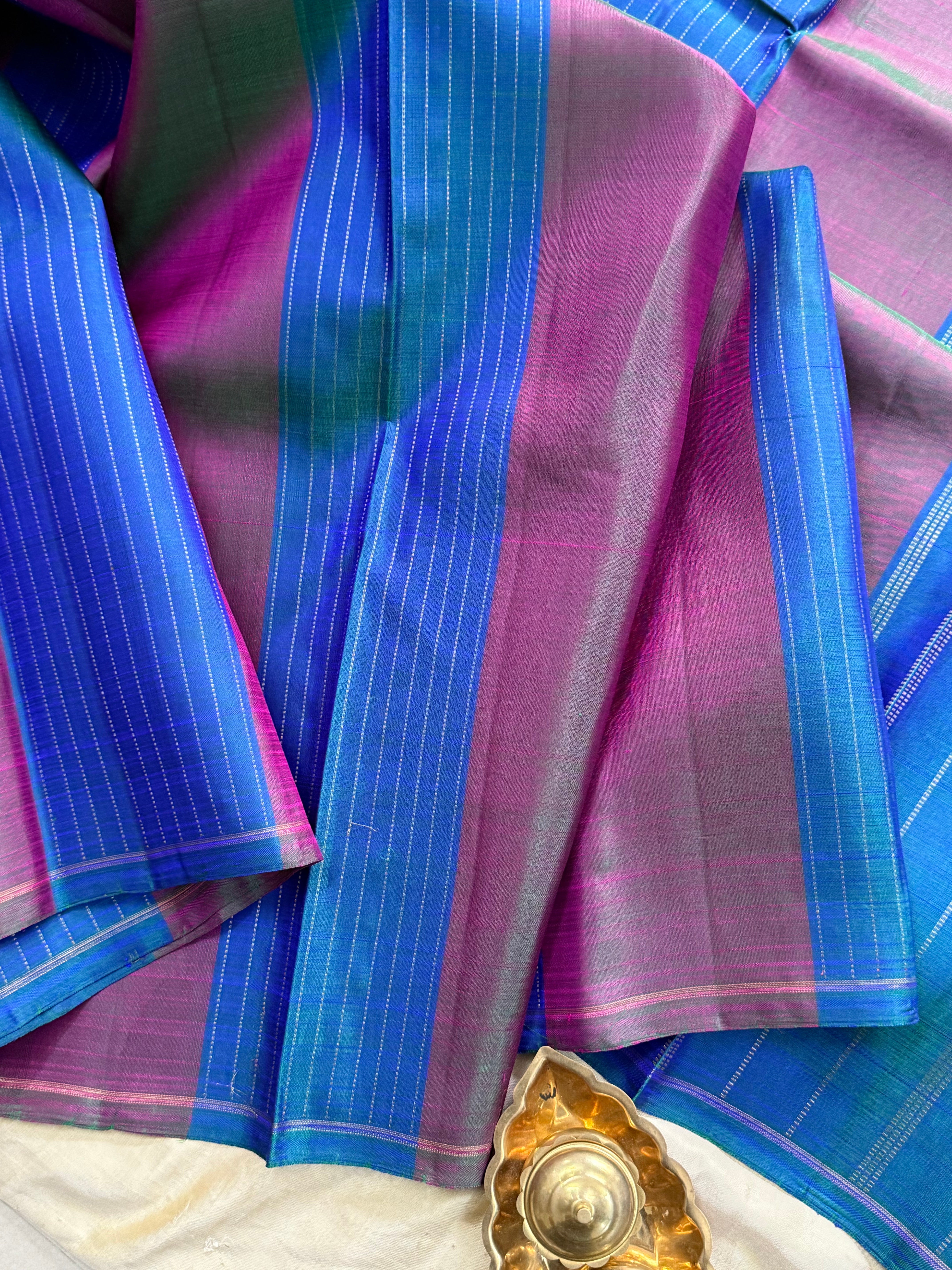 CONCEPT STRIPES ZARI LINE/ KANJIPURAM SILK SAREE CLSA 2325