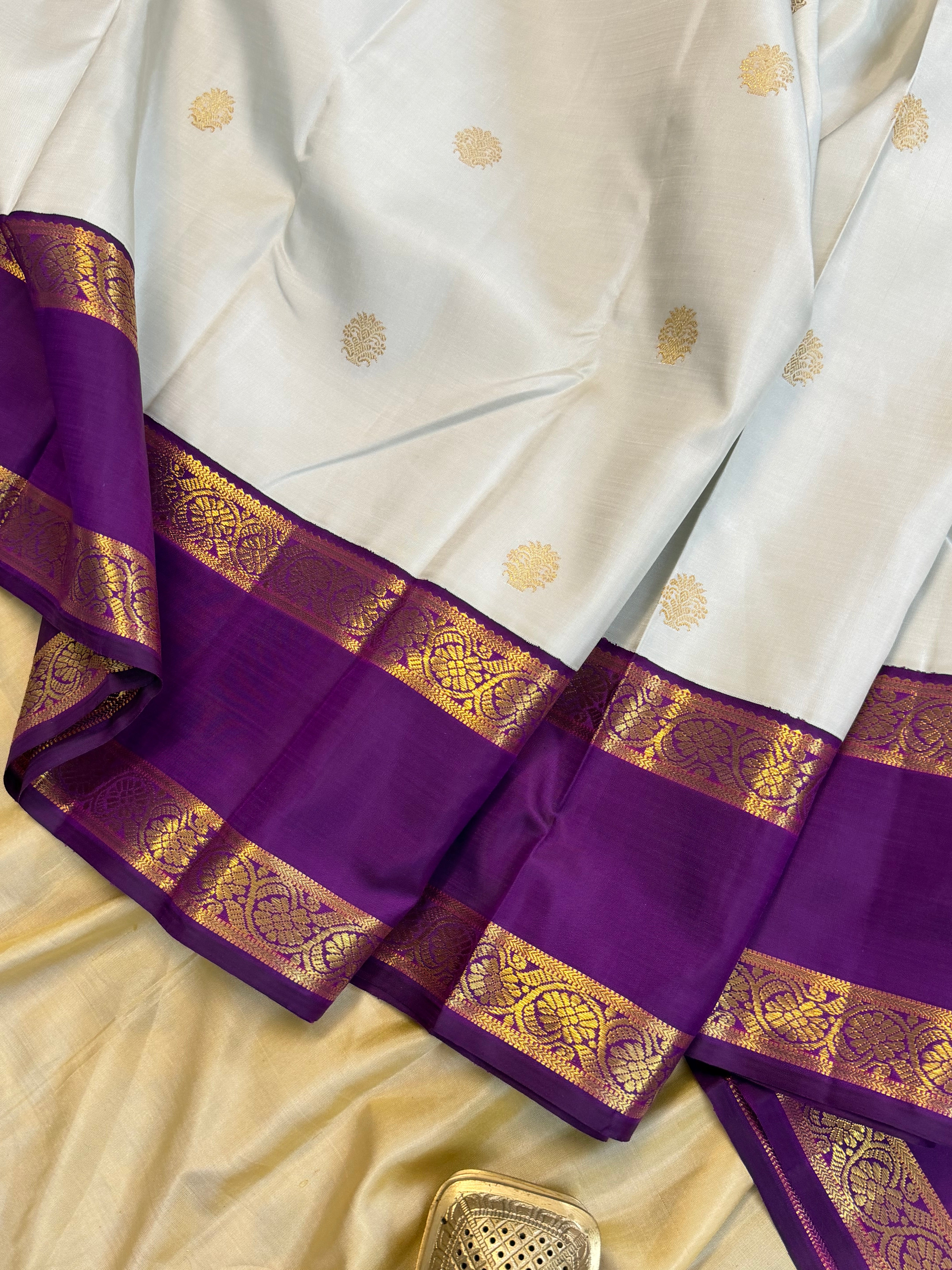 Eeyam retta pet. / pure Kanjipuram silk