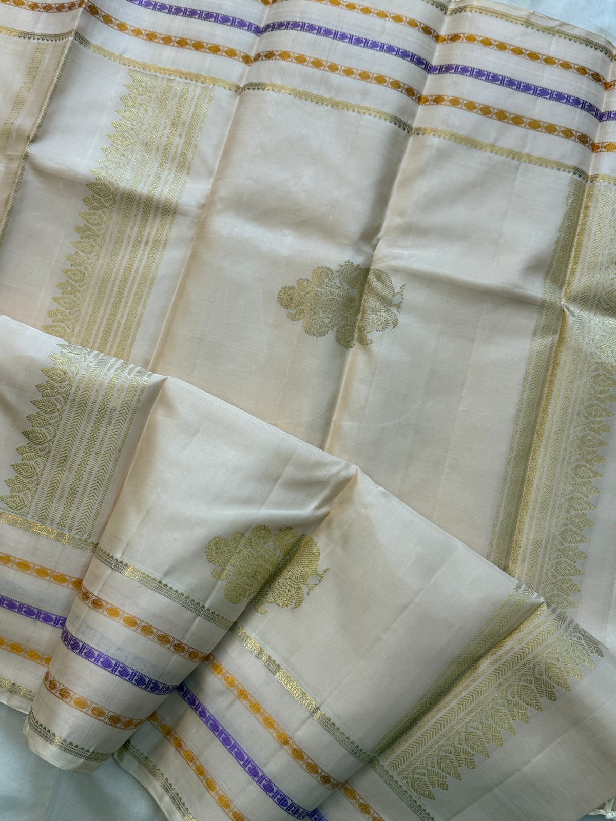 Off white varisapet / Kanjipuram silk clsa 1931