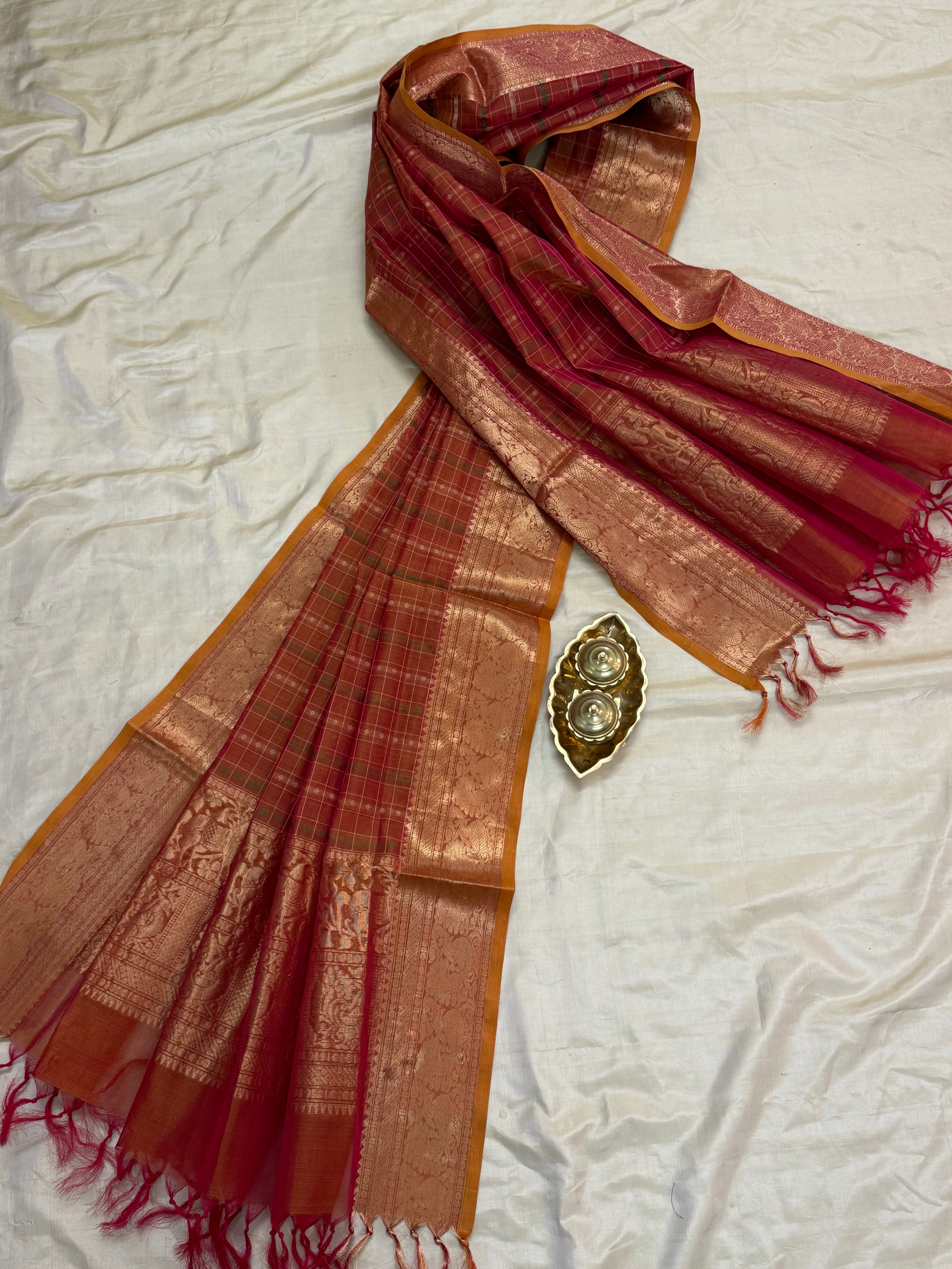 DUPPATTA IN PURE SILK COTTON/CLSA10798