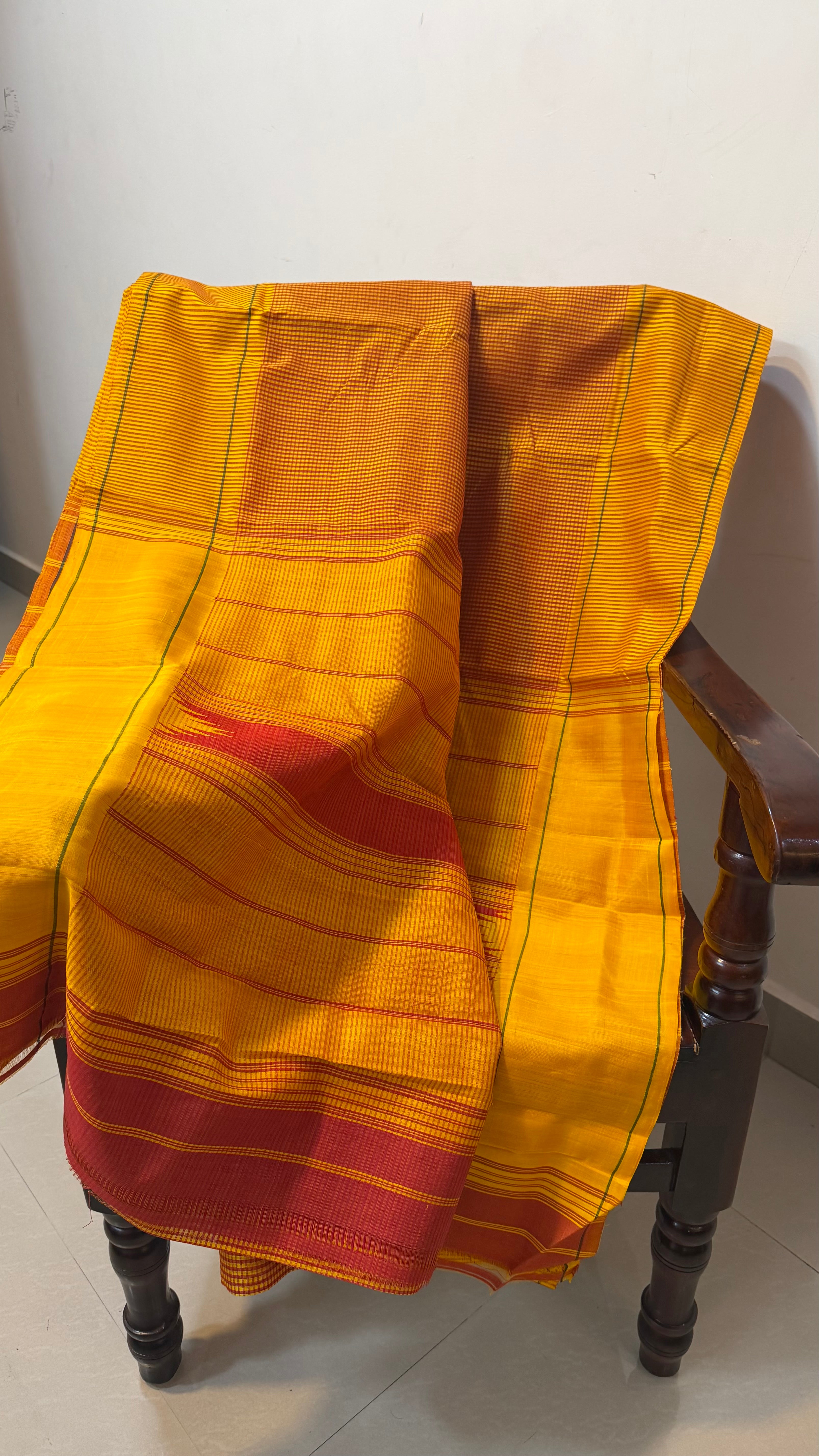 Koorainadu silk cotton double palla