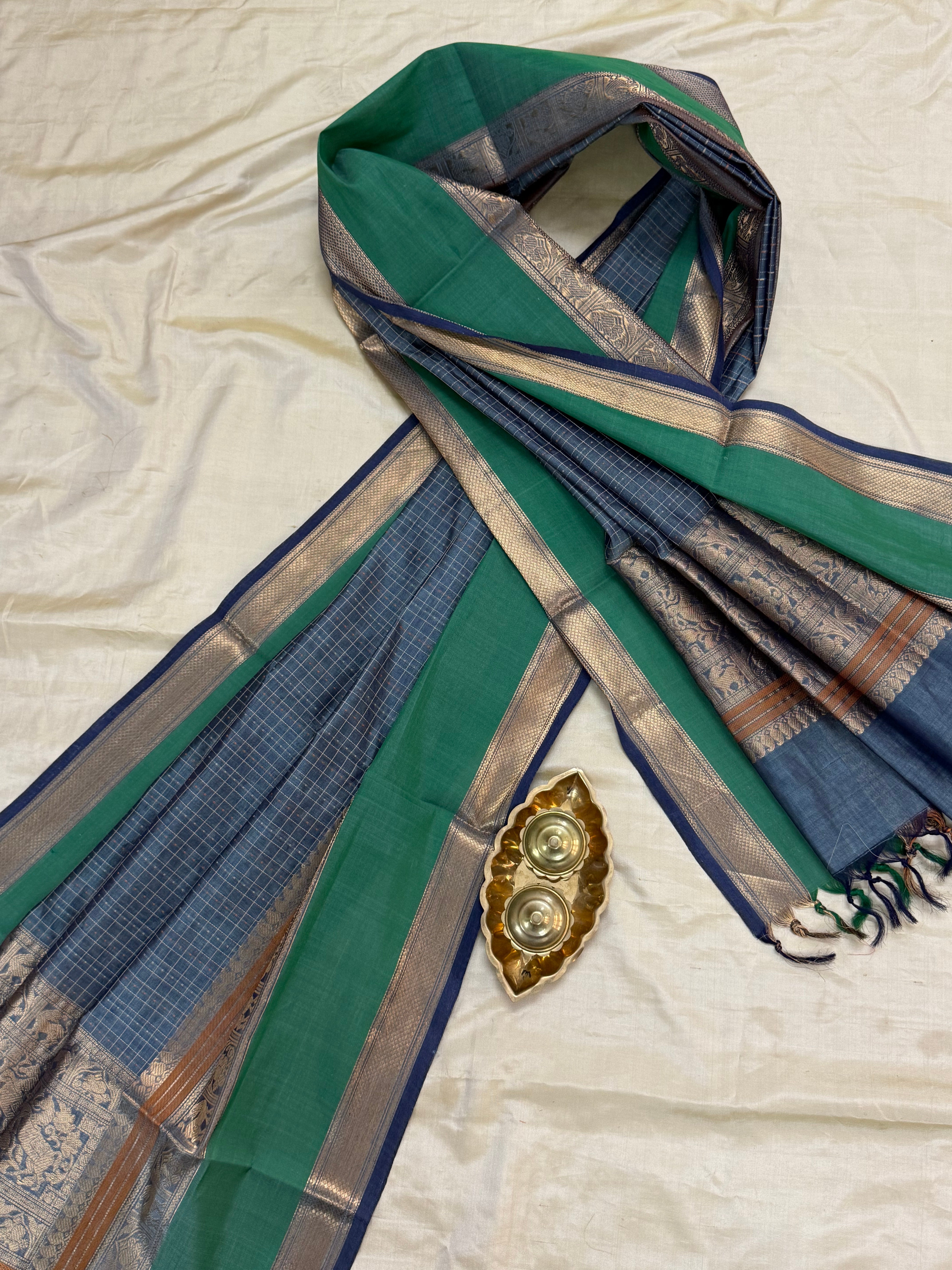 DUPPATTA IN PURE SILK COTTON /CLSA10794