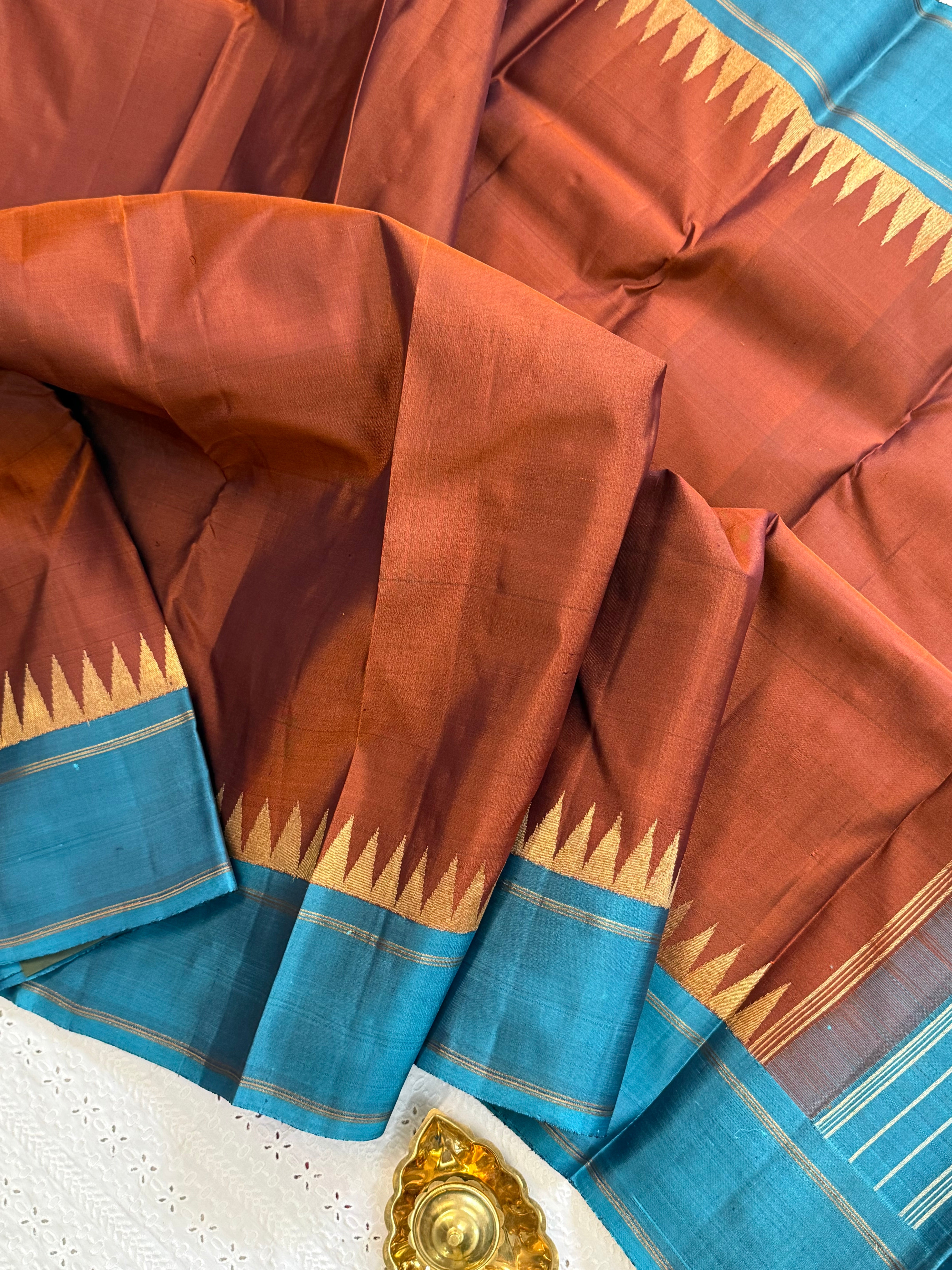Deep pakku 8 kol / kanjipuram silk