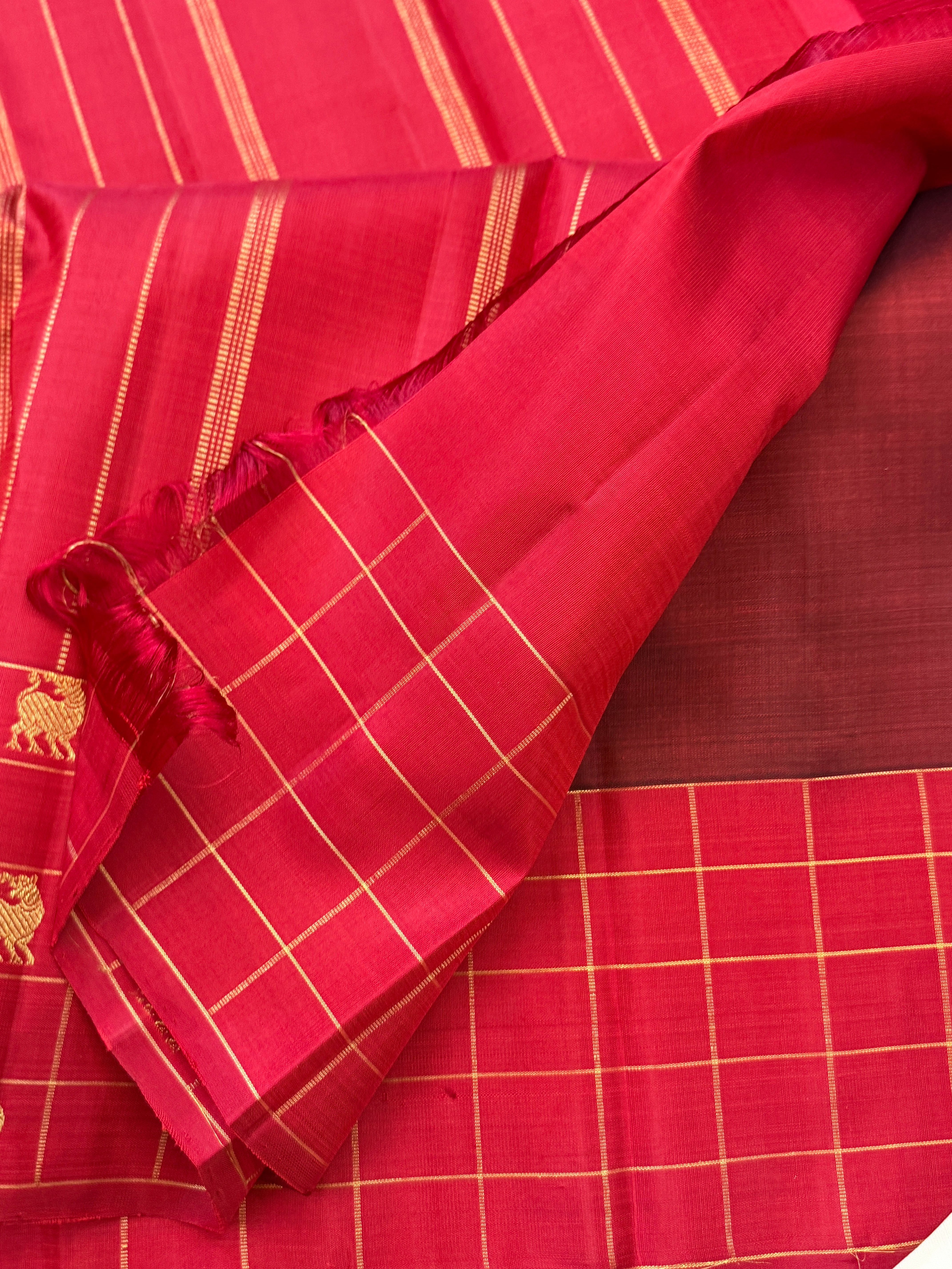 Malli Moggu body, border Butta checks CLSA11314