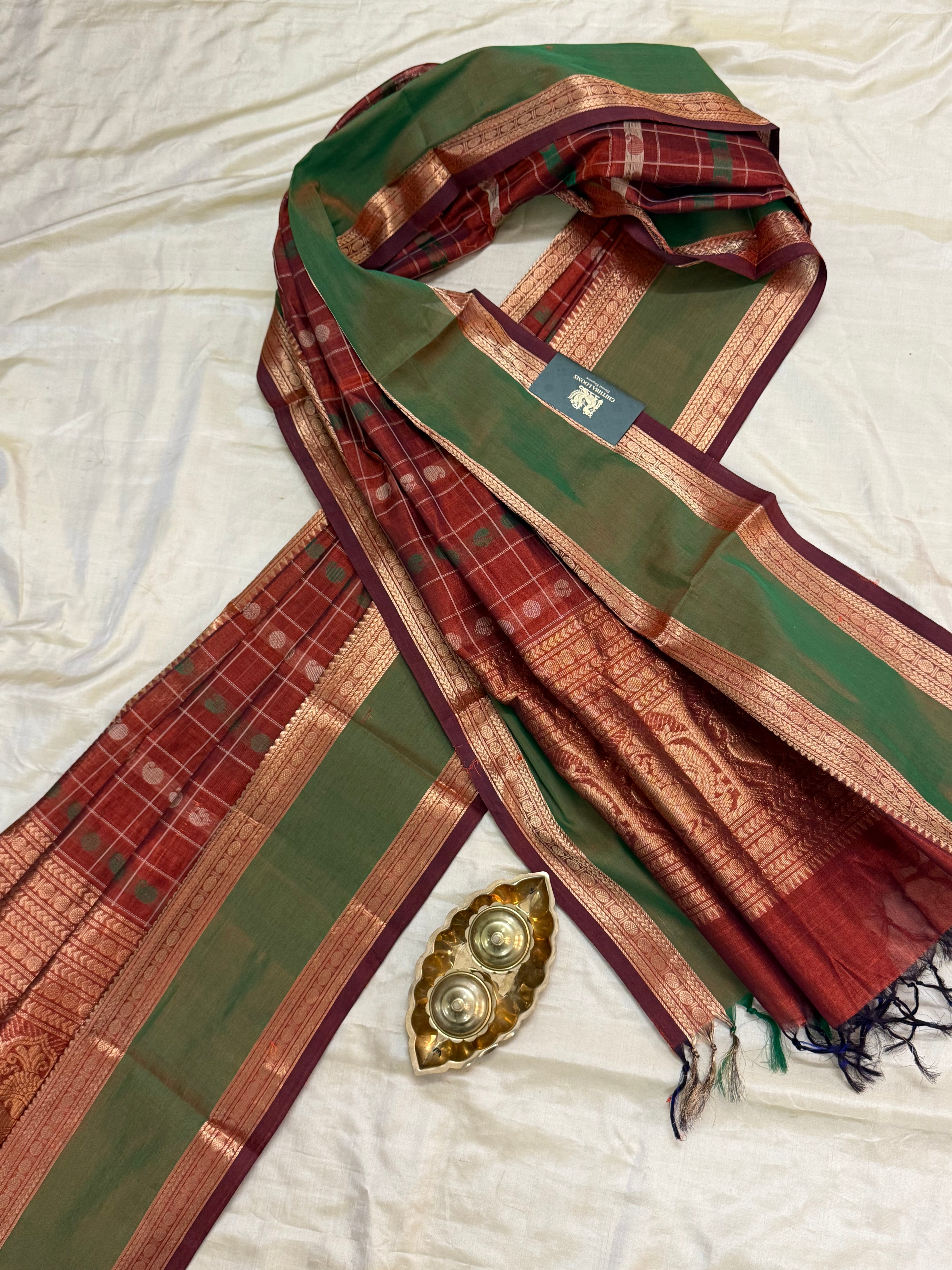 DUPPATTA IN PURE SILK COTTON/CLSA10800