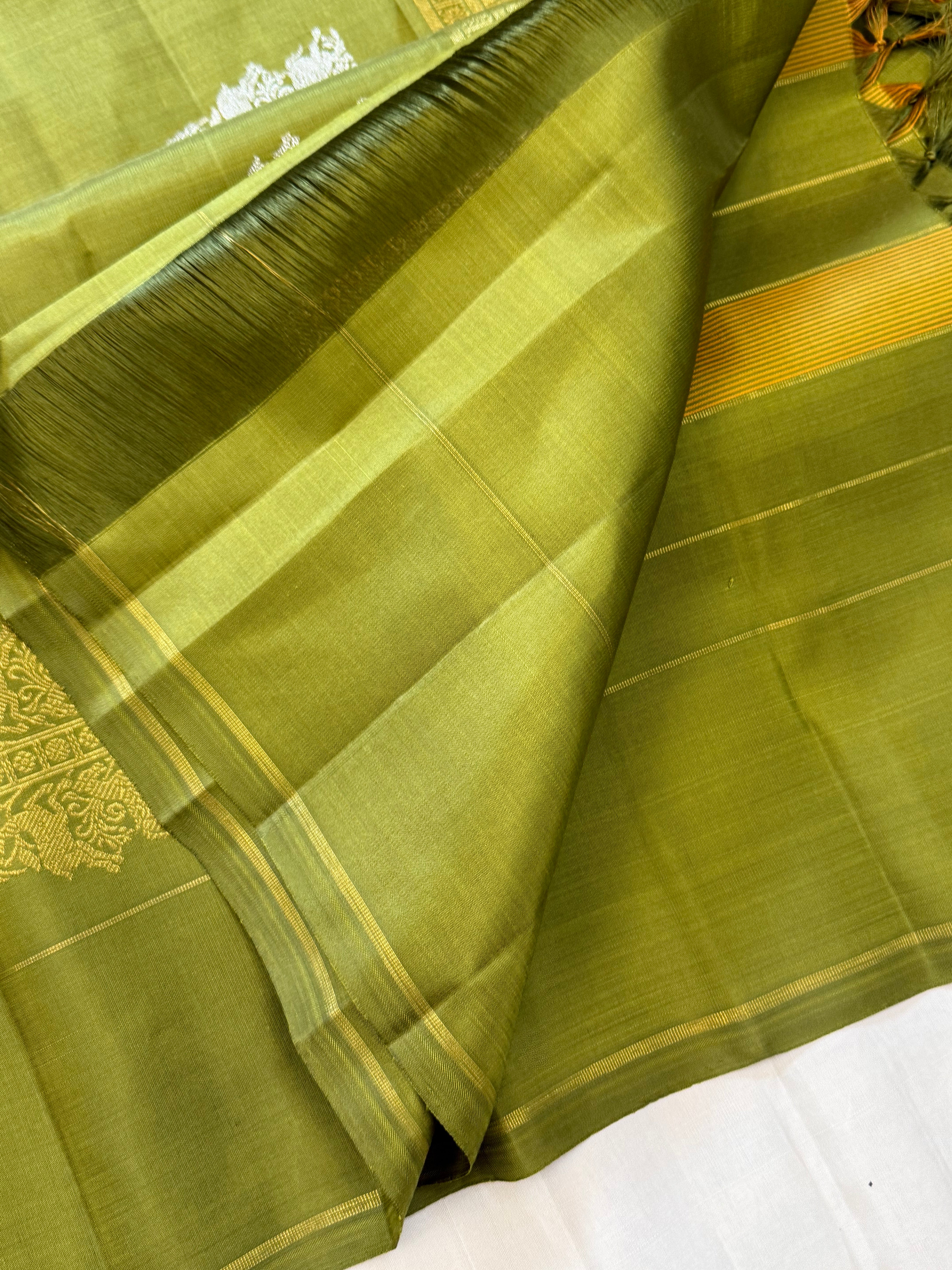 Chettinad Kattam Pure Kanjipuram silkCLSA11339