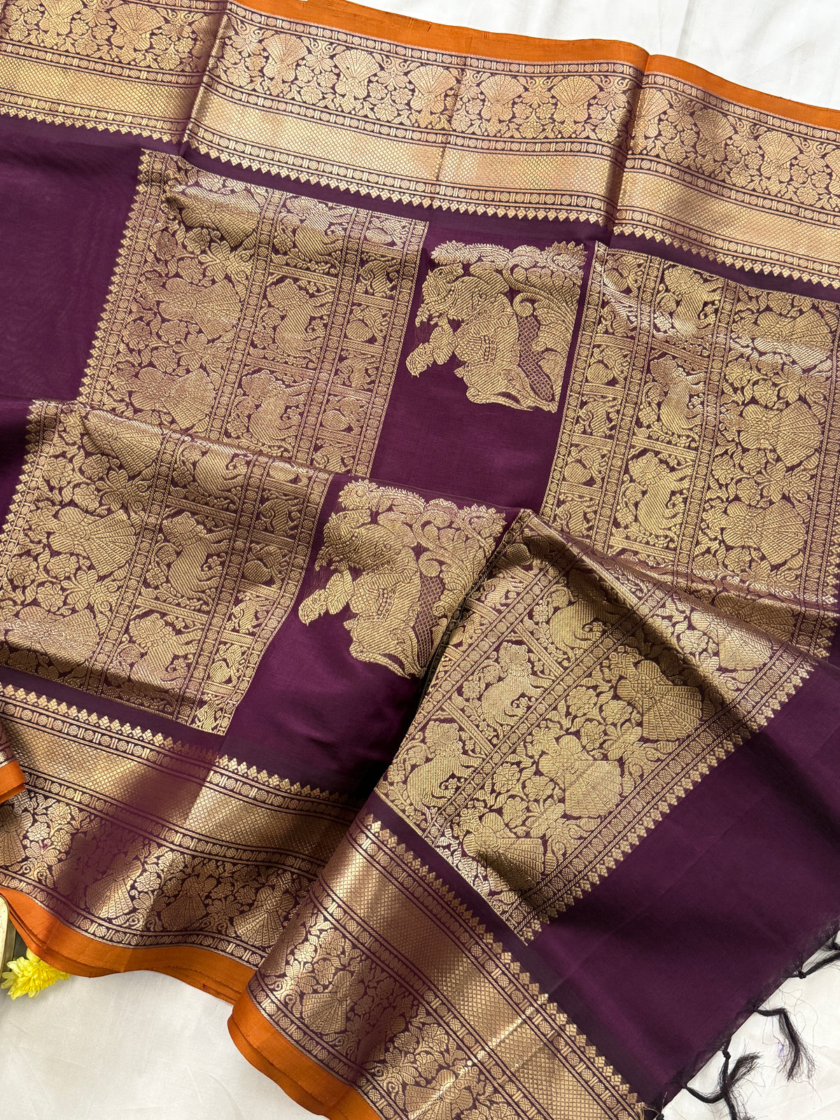 Paaku iruthalaipakshi butta/ Silk Cotton Saree CLSA11514