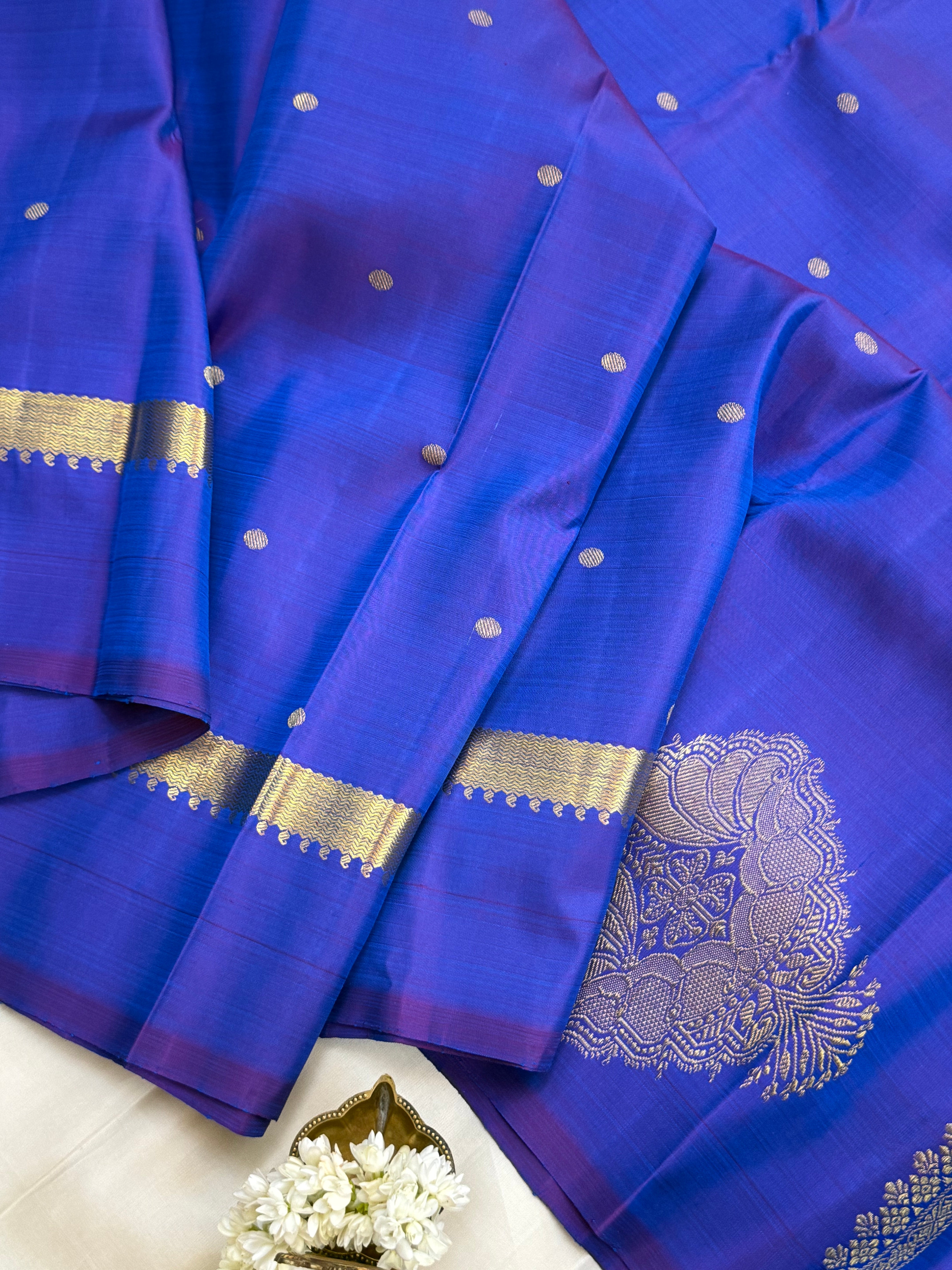Double tone odiyanam pet Kanjipuram silk CLSA10763