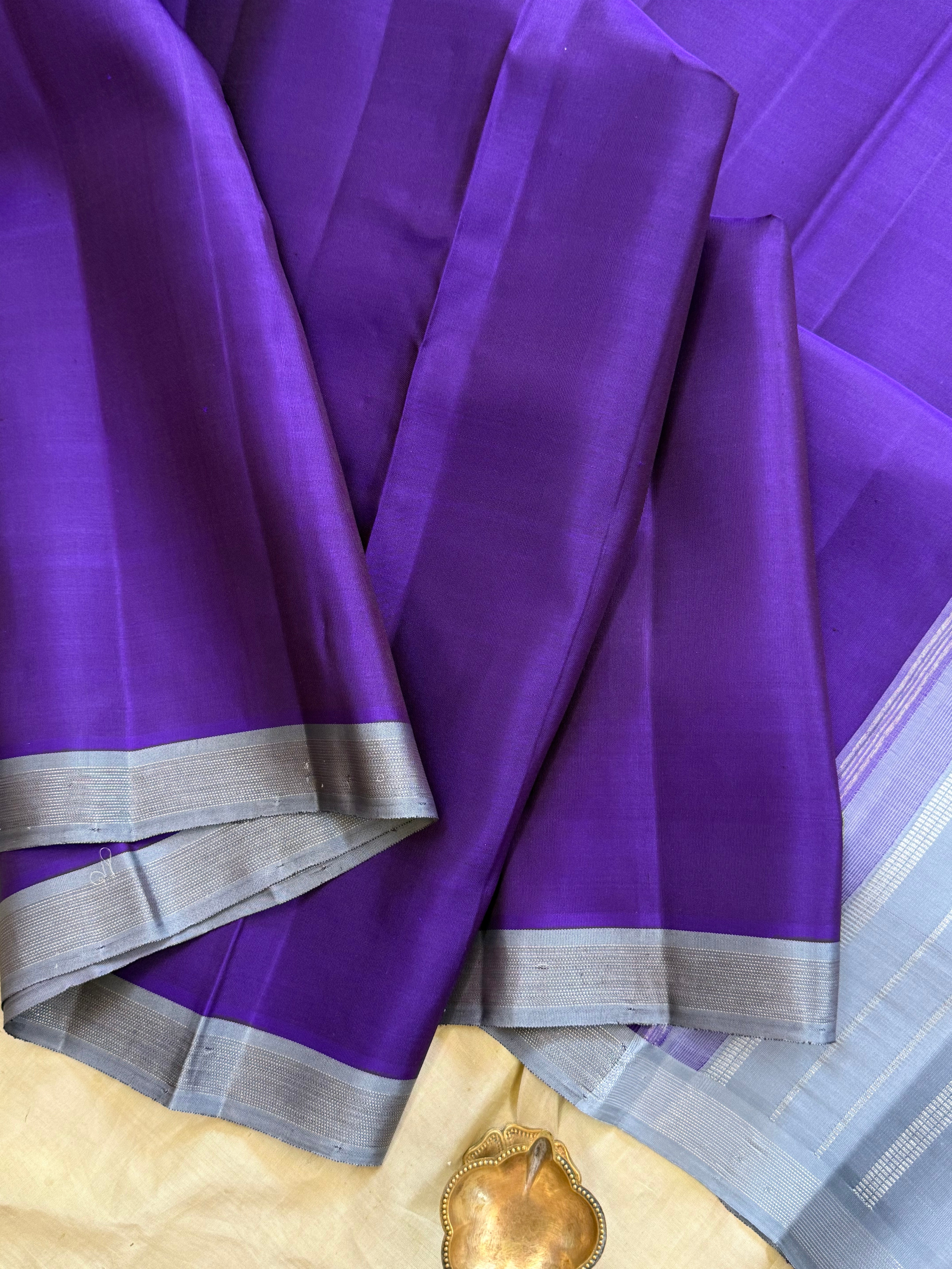 PURPLE BODY / KANCHIPURAM SILK SAREE CLSA 10921