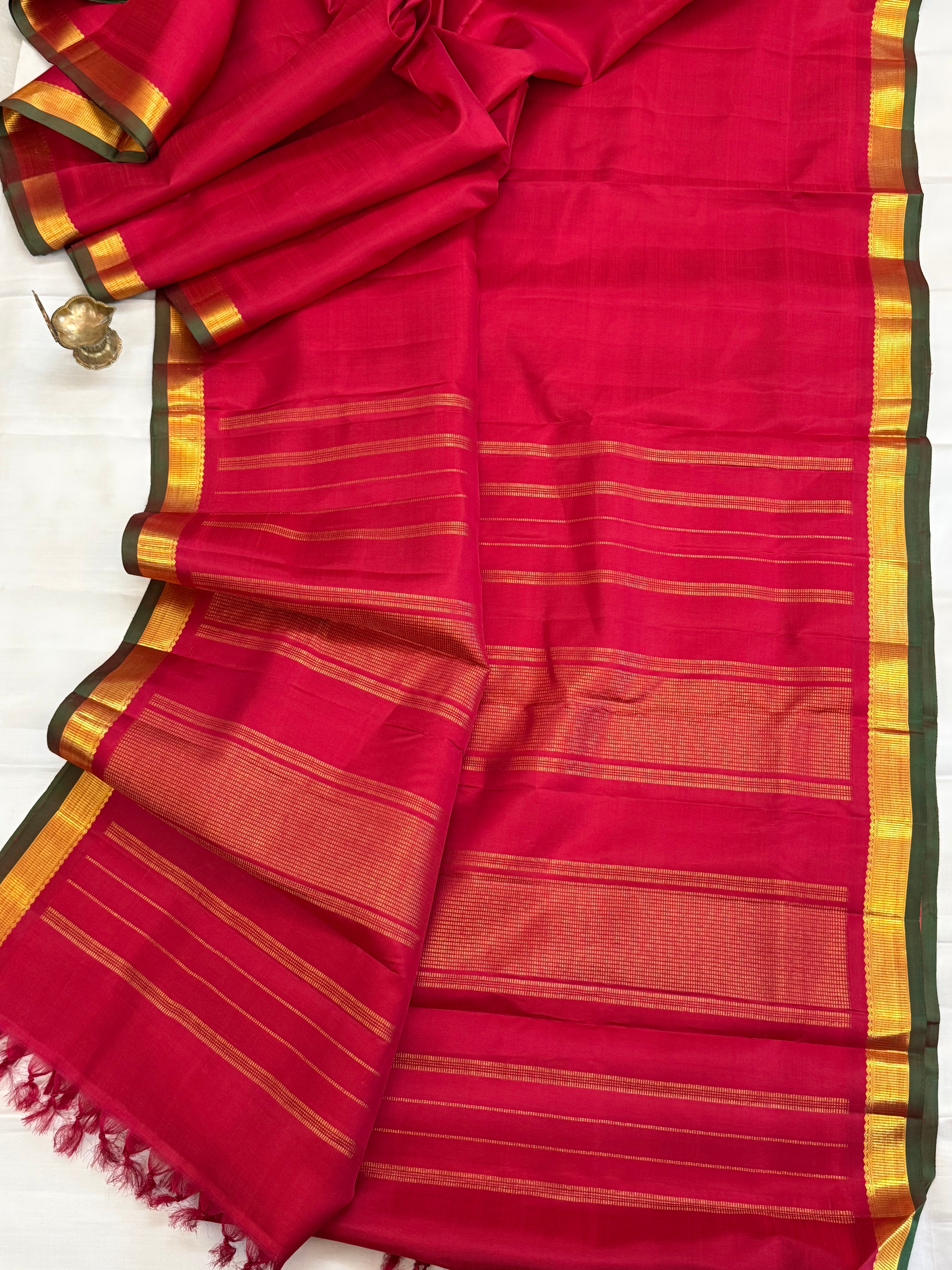 10 yards pure Zari / kanjipuram silk saree CLSA 10994
