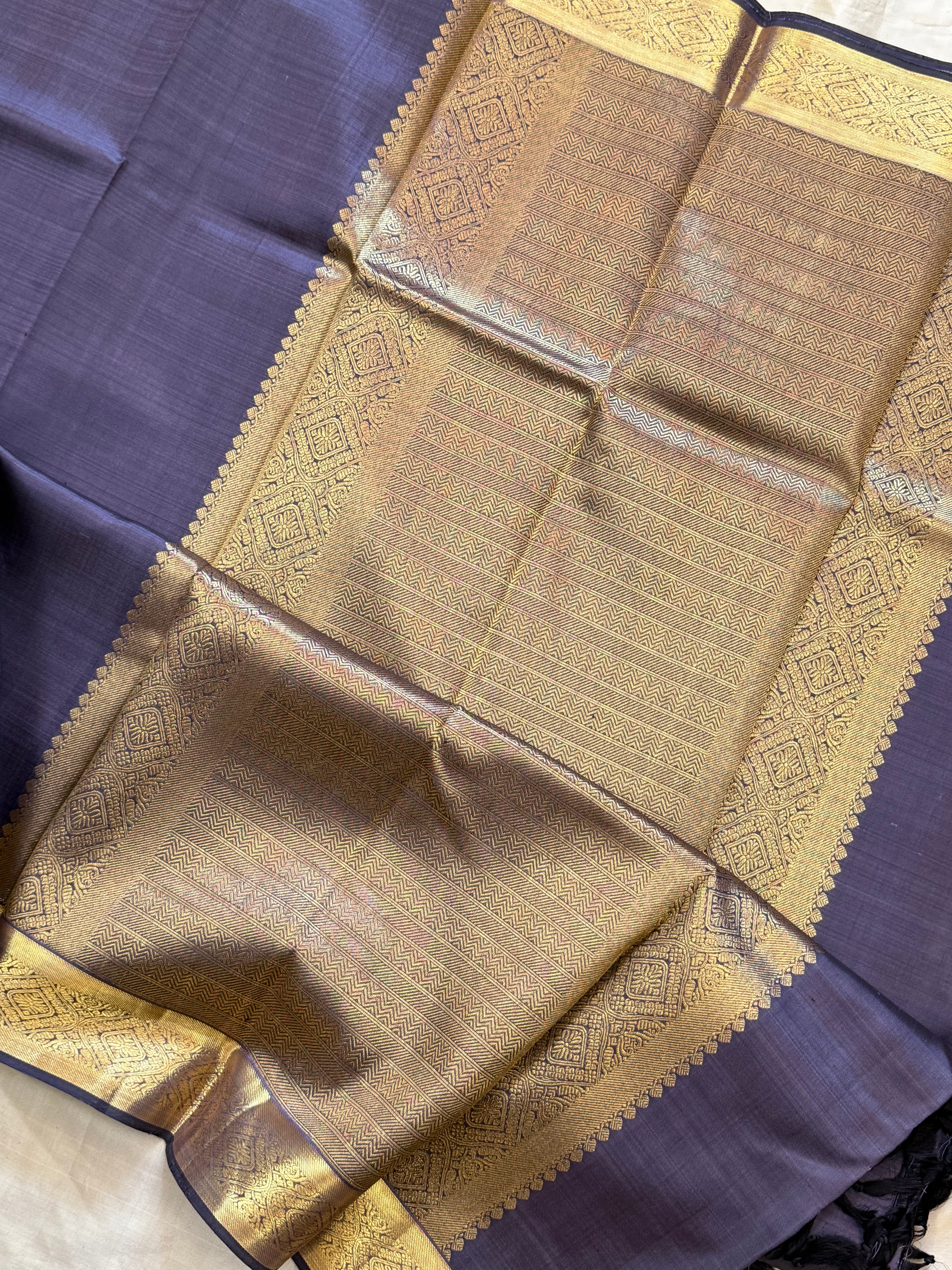 Greyish purple  / Arani silk CLSA 5889