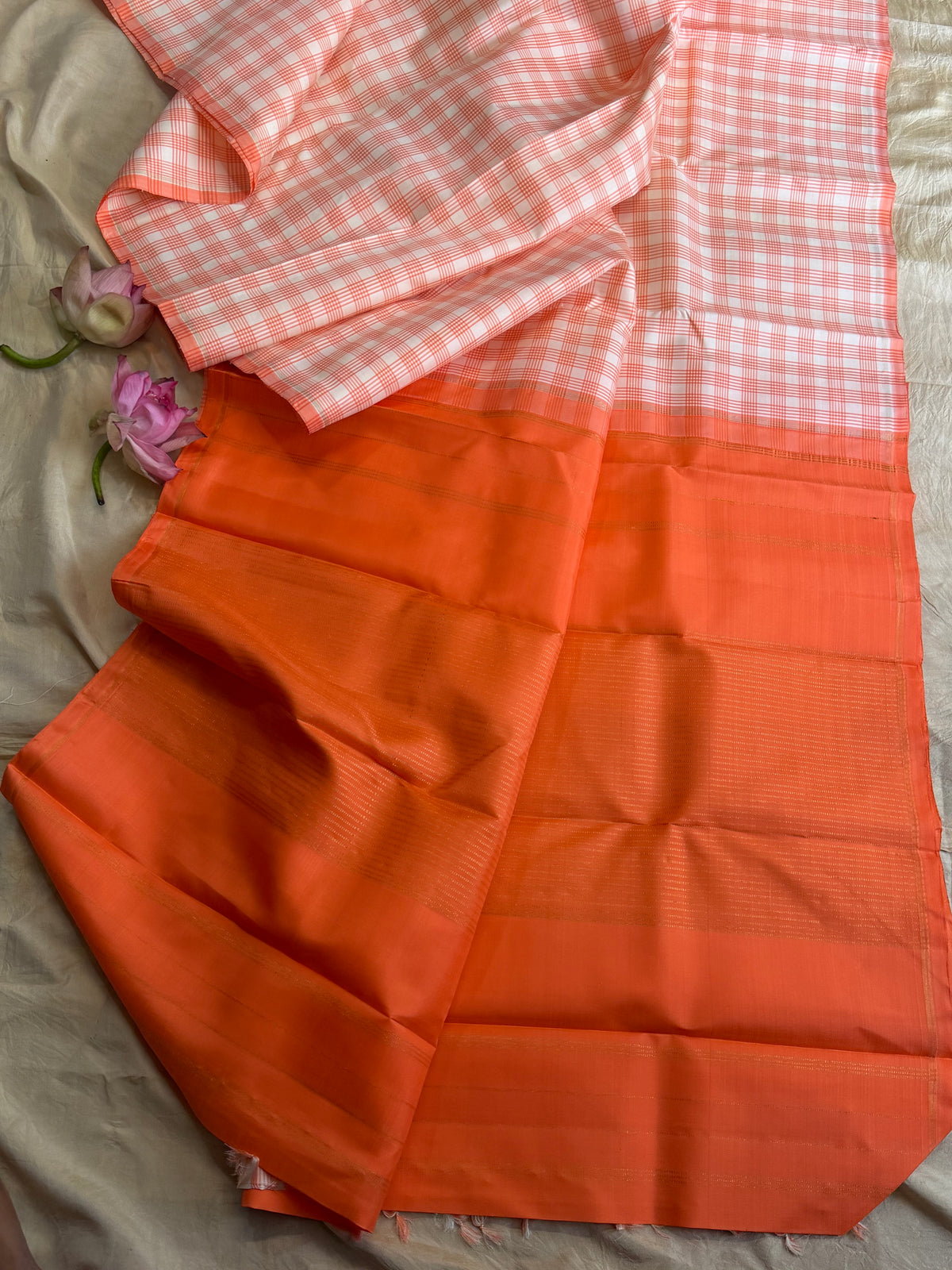 Chettinad Kattam simple pure Zari Kanjipuram clsa12780