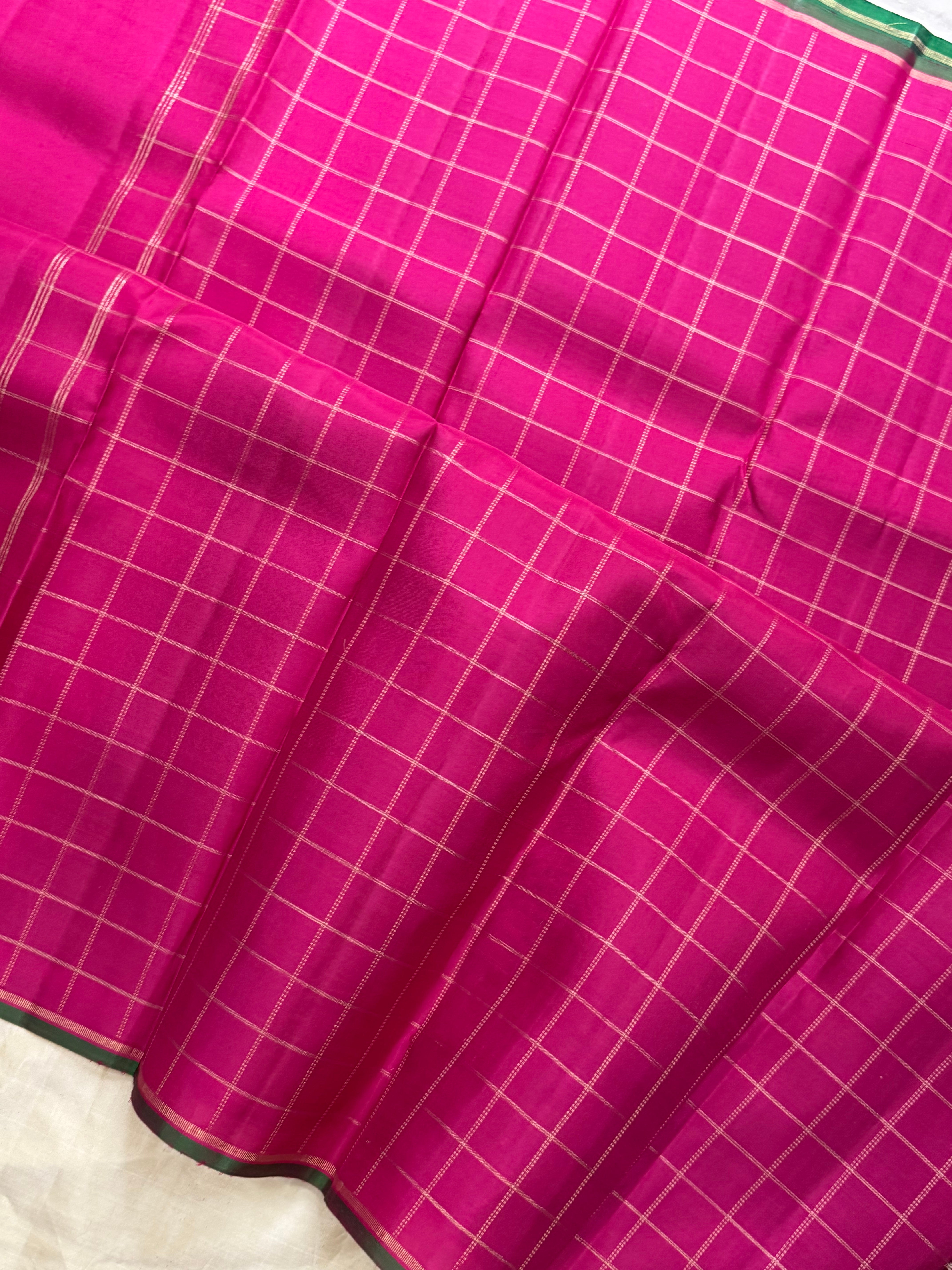 Araku palla Zari Kattam.   / Budget friendly Kanjipuram silk sarees