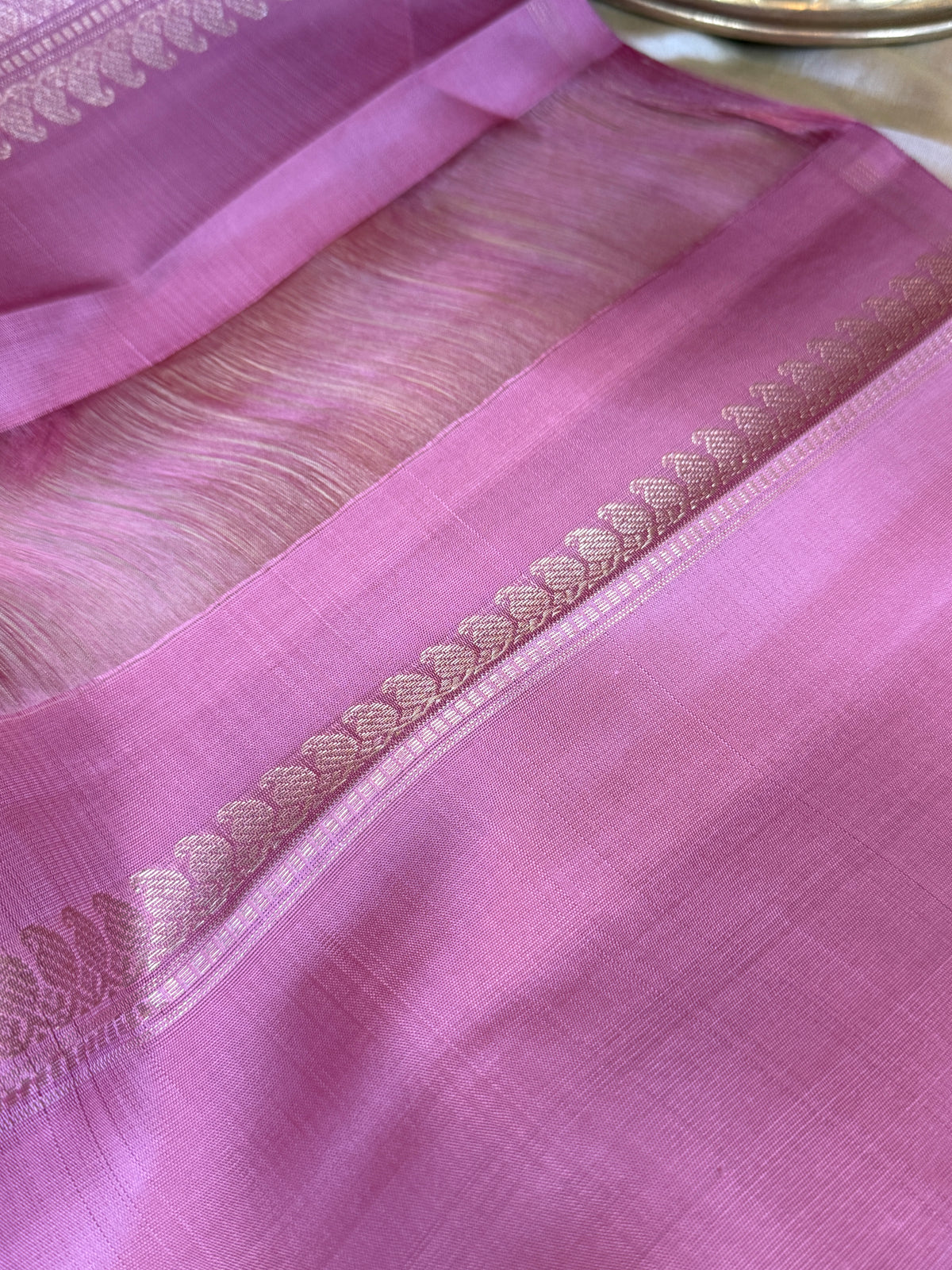 Organza silk saree / clsa 11131
