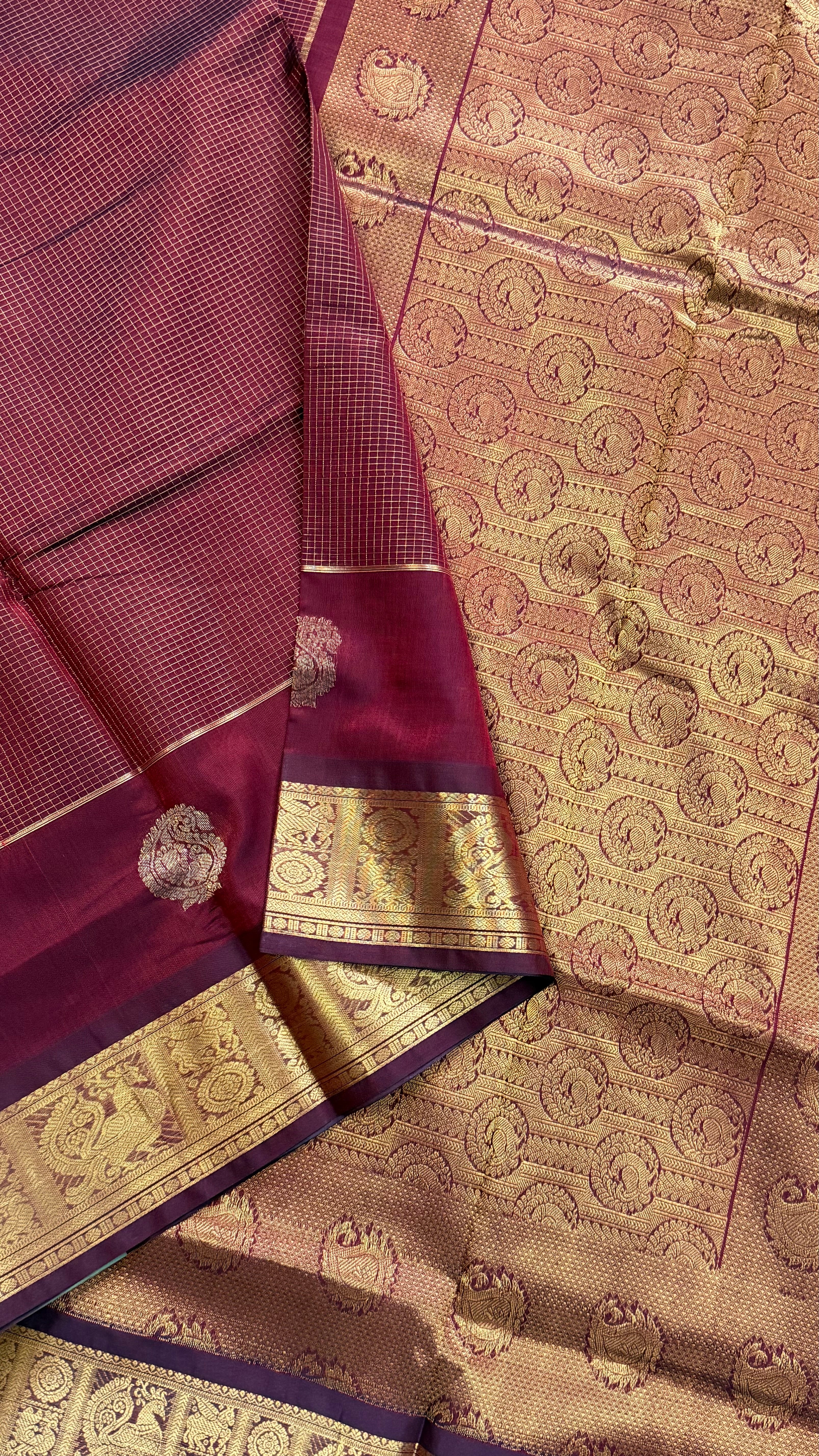 Paaku Zari Kattam beetu Butta premium silk cotton