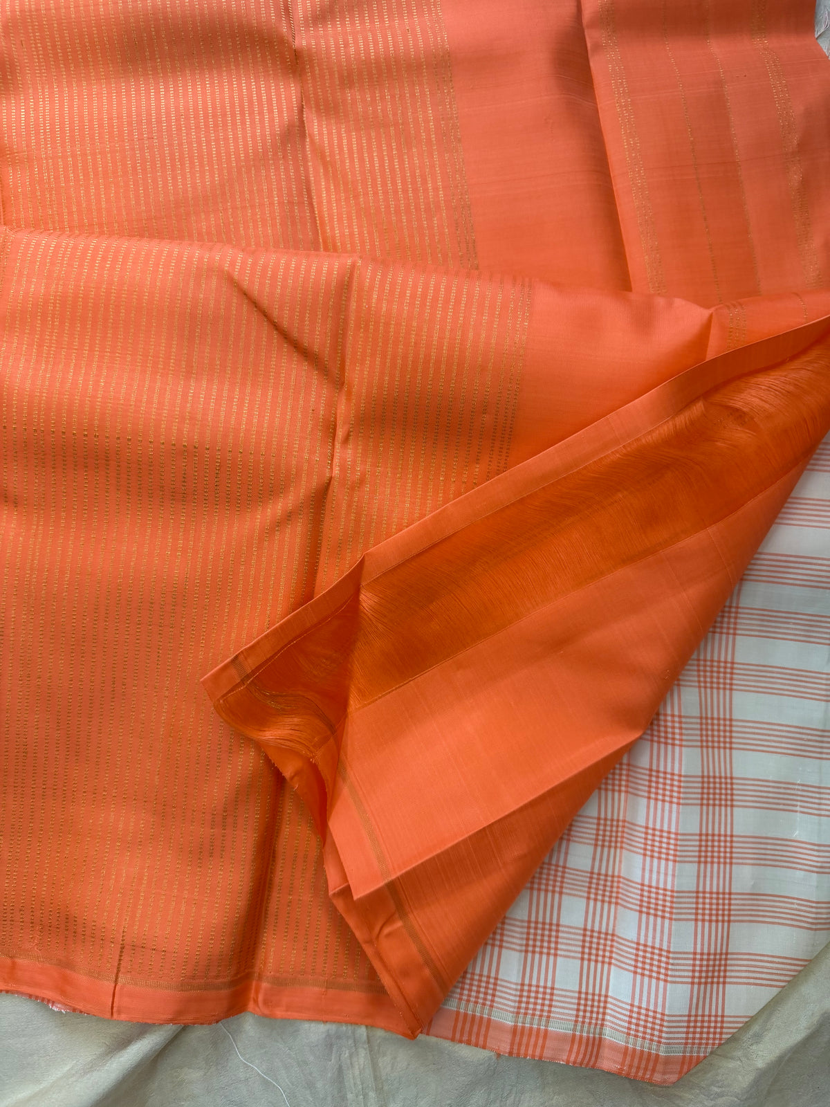 Chettinad Kattam simple pure Zari Kanjipuram clsa12780