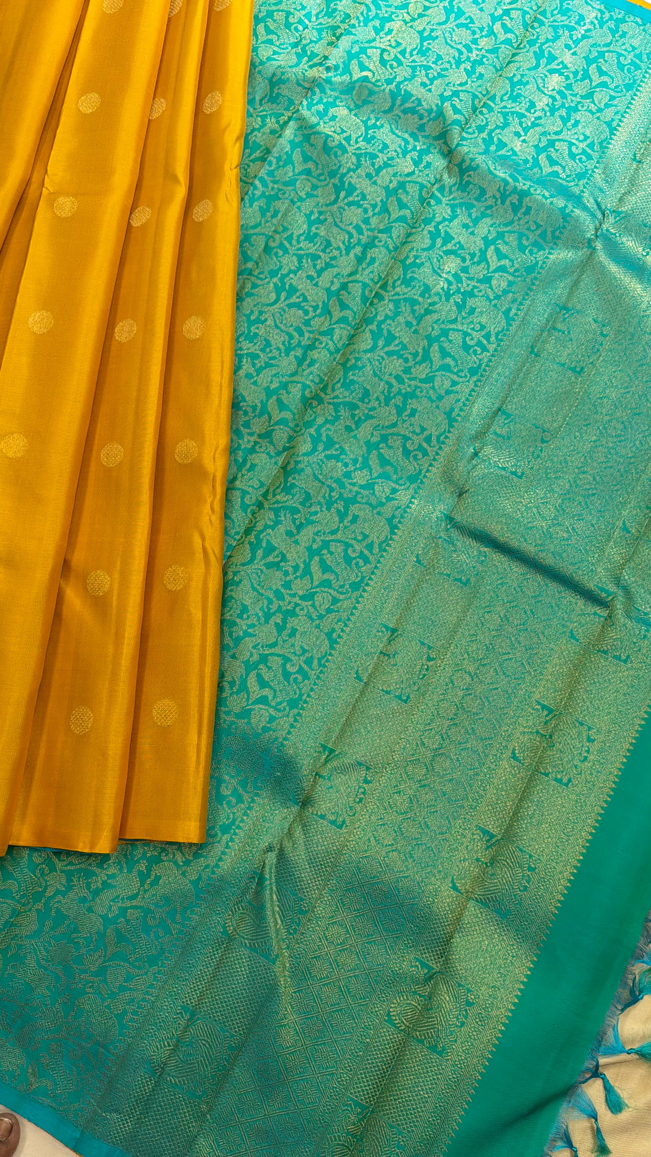 Vanasingaram brocade/ Kanjipuram silk