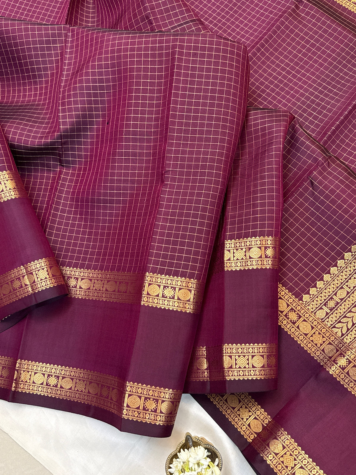 festivel edit _special edition_deep wine and body Zari kattam/ silk saree clsa 12398