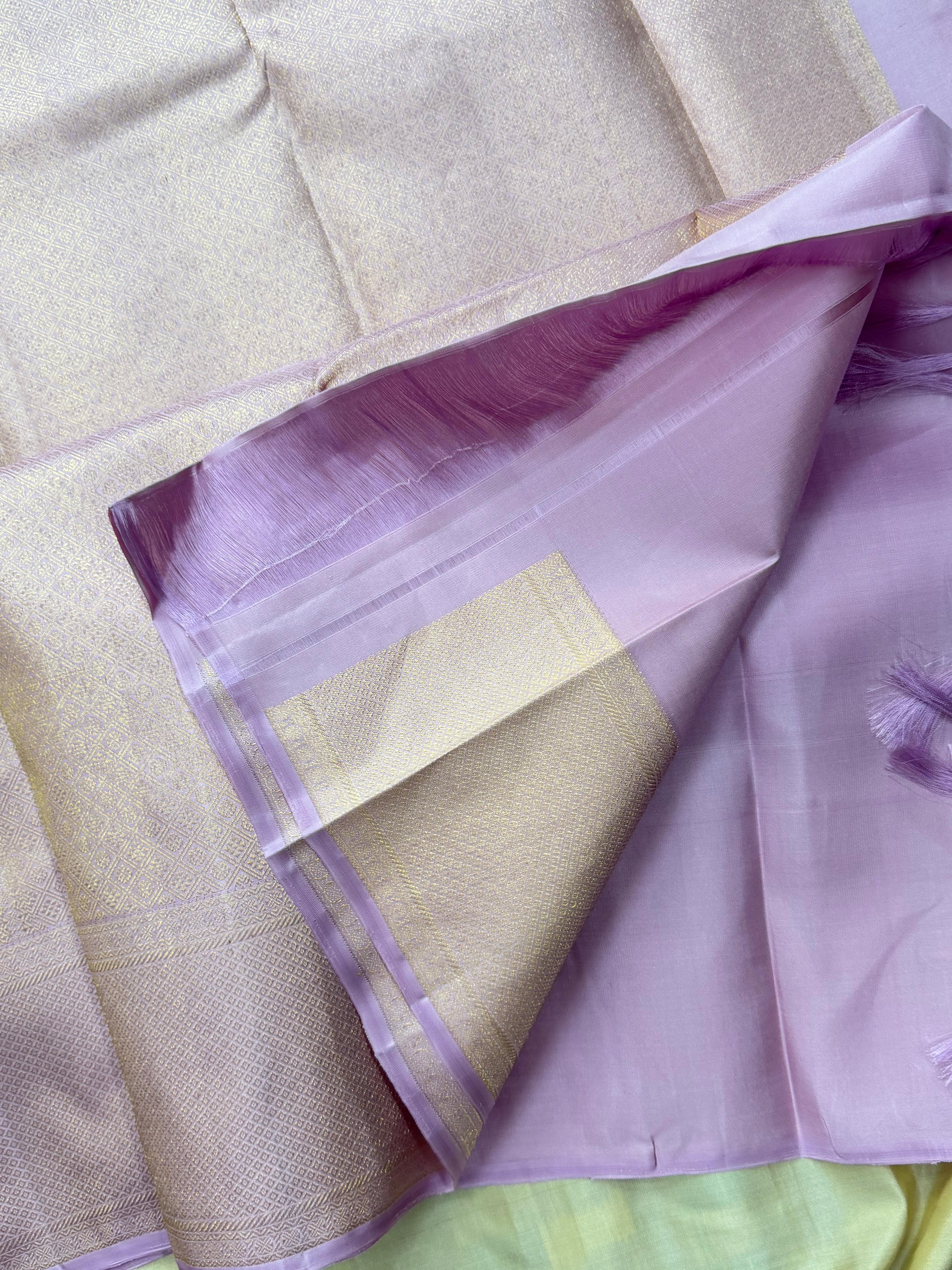 Pastel lavender     / Arani silk