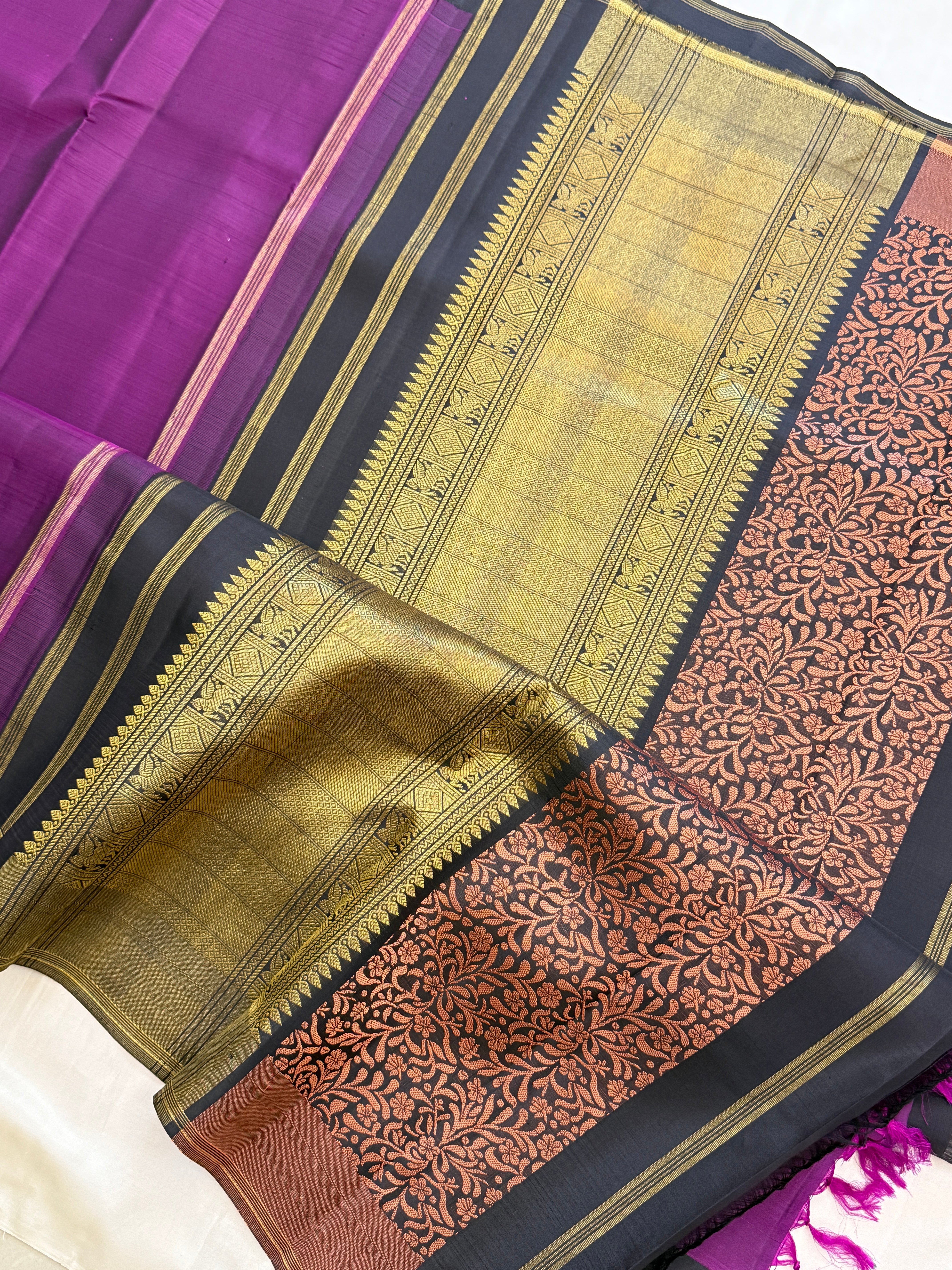 8 Kol / Kanjipuram silk saree clsa 11213