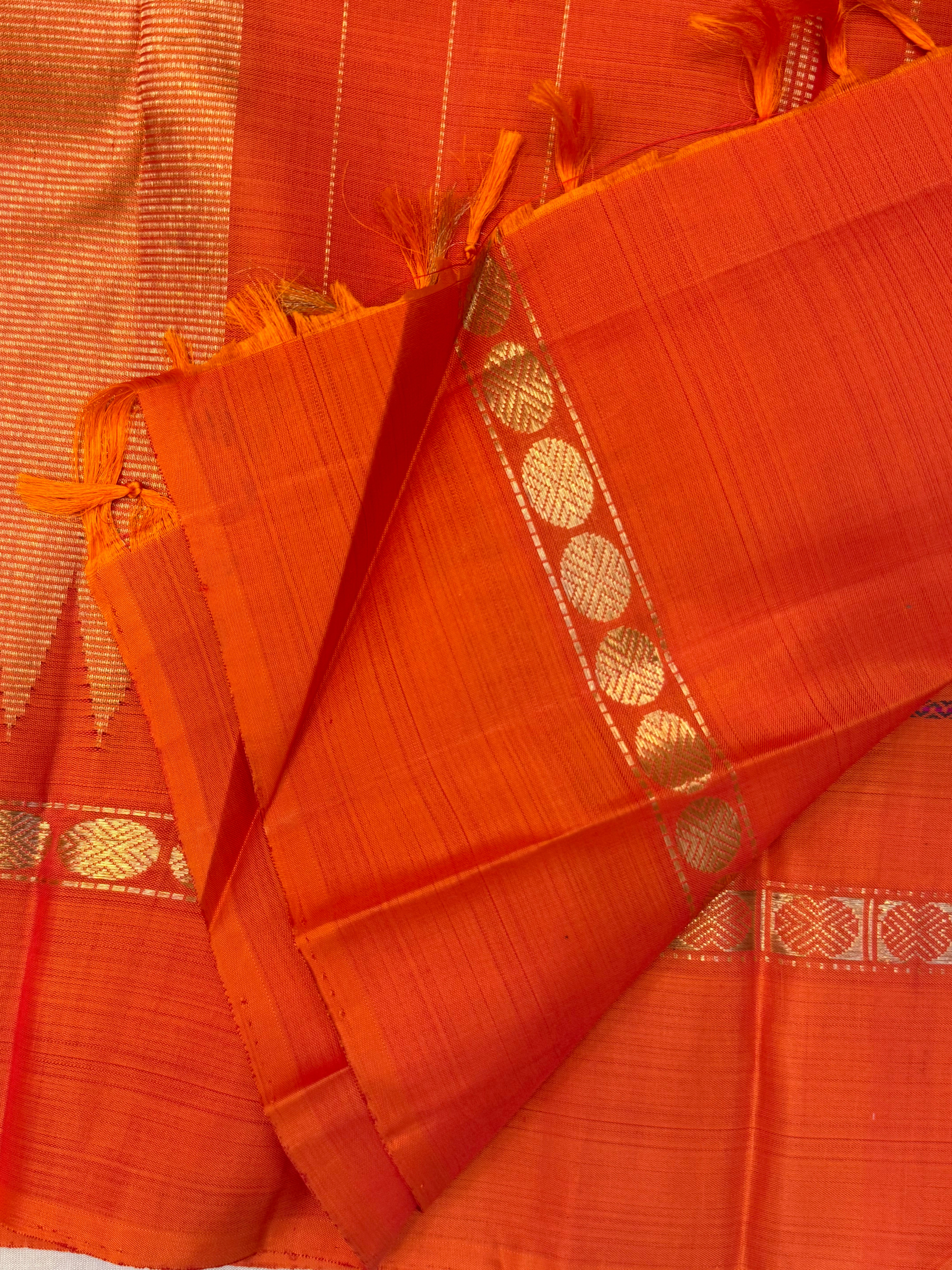 Kalyani : rust veldhari poun pet   / kanjipuram silk
