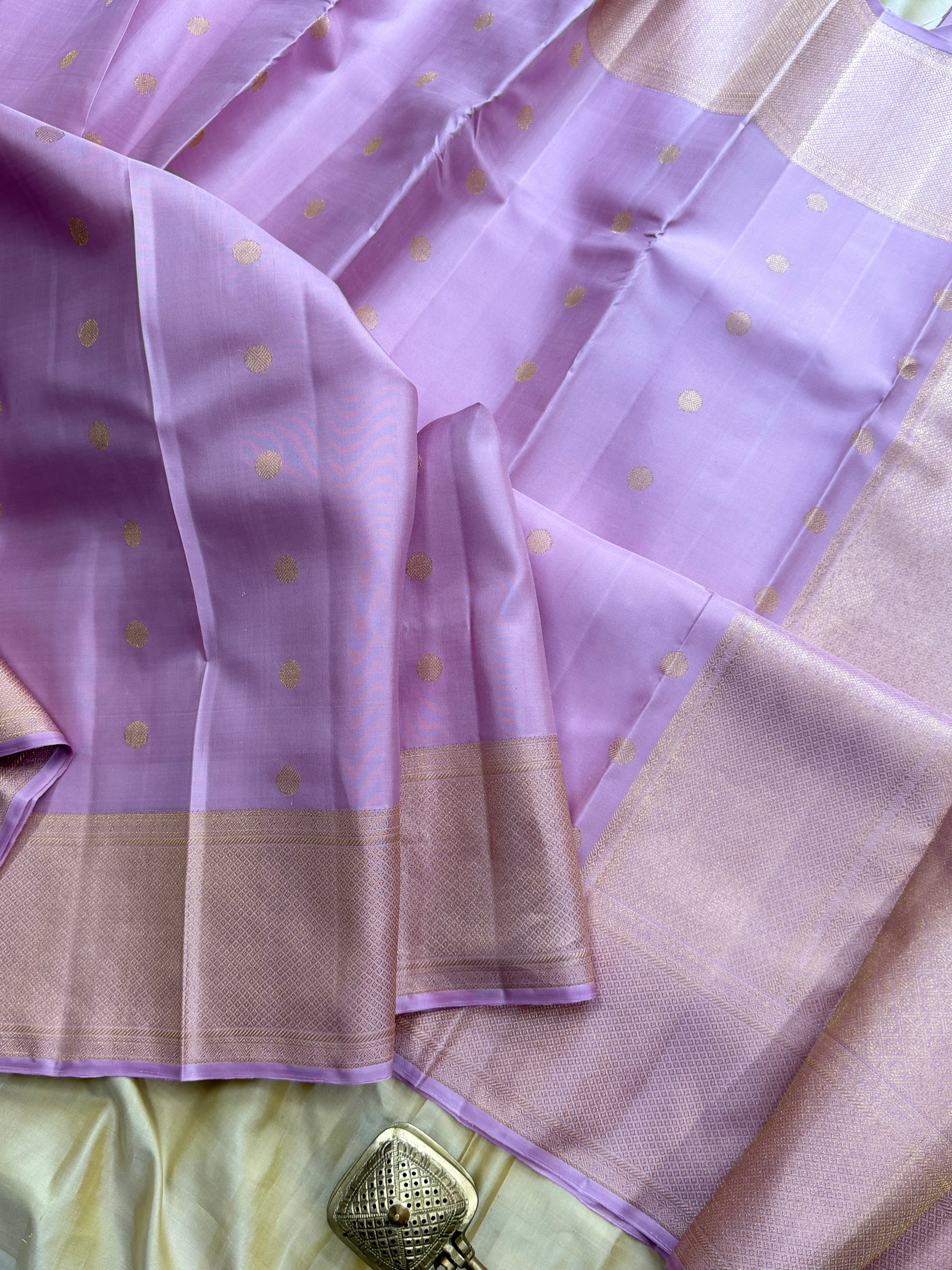 Pastel lavender     / Arani silk