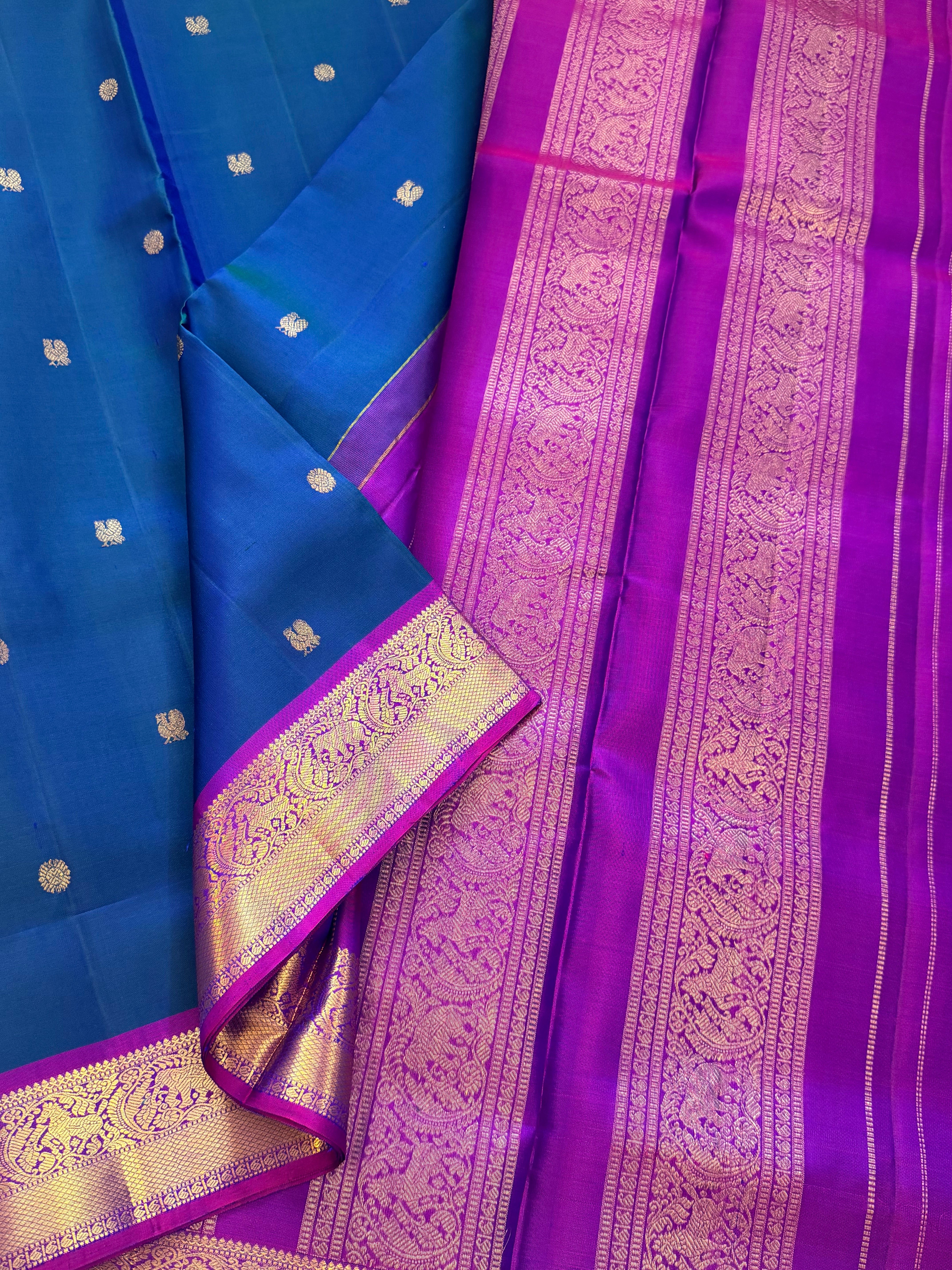 Mayilkazhuthu 10 yards saree
