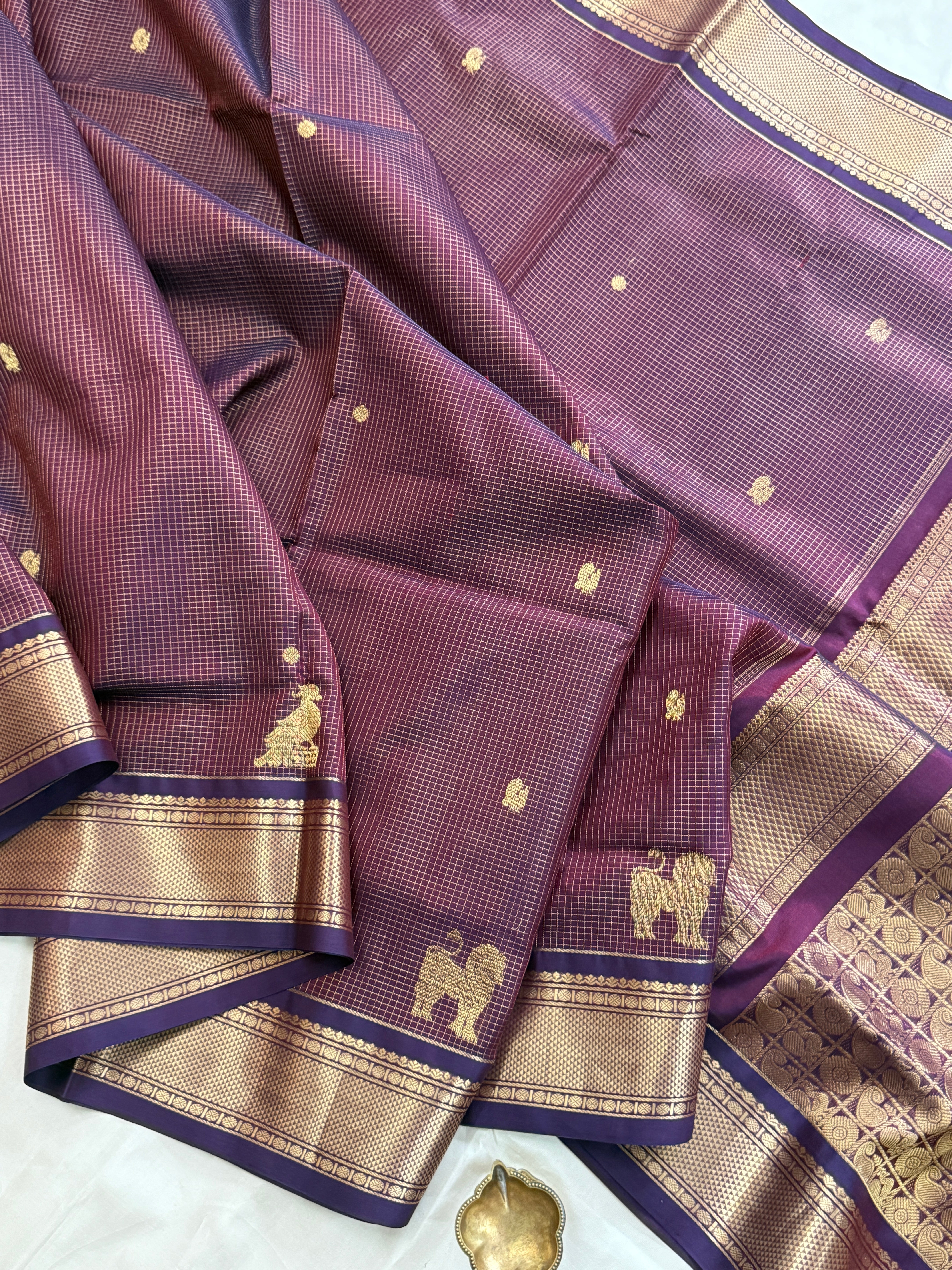 Paaku Zari kattam Silk cotton/ CLSA11491