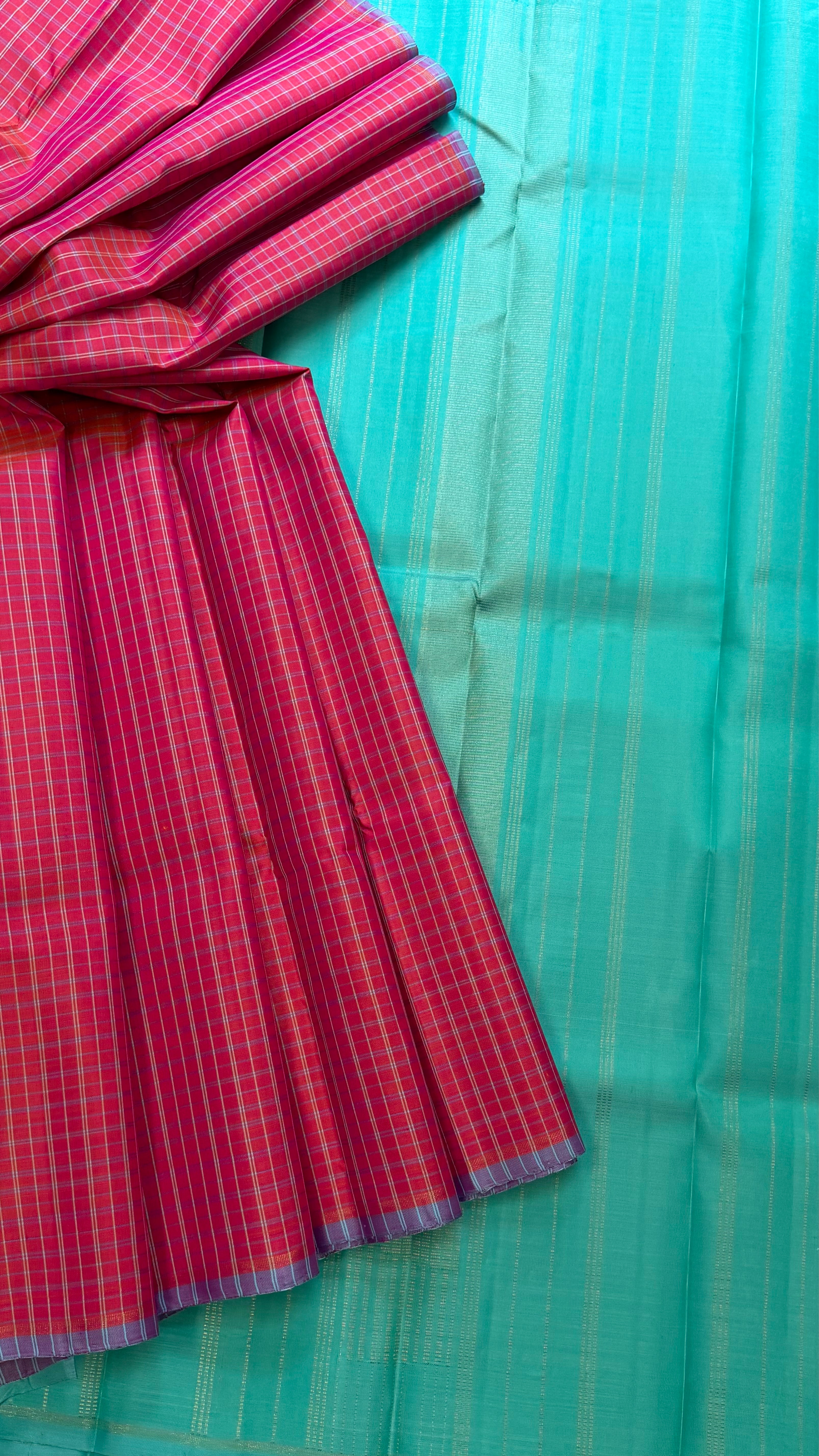 Chettinad Kattam/ Kanjipuram silk