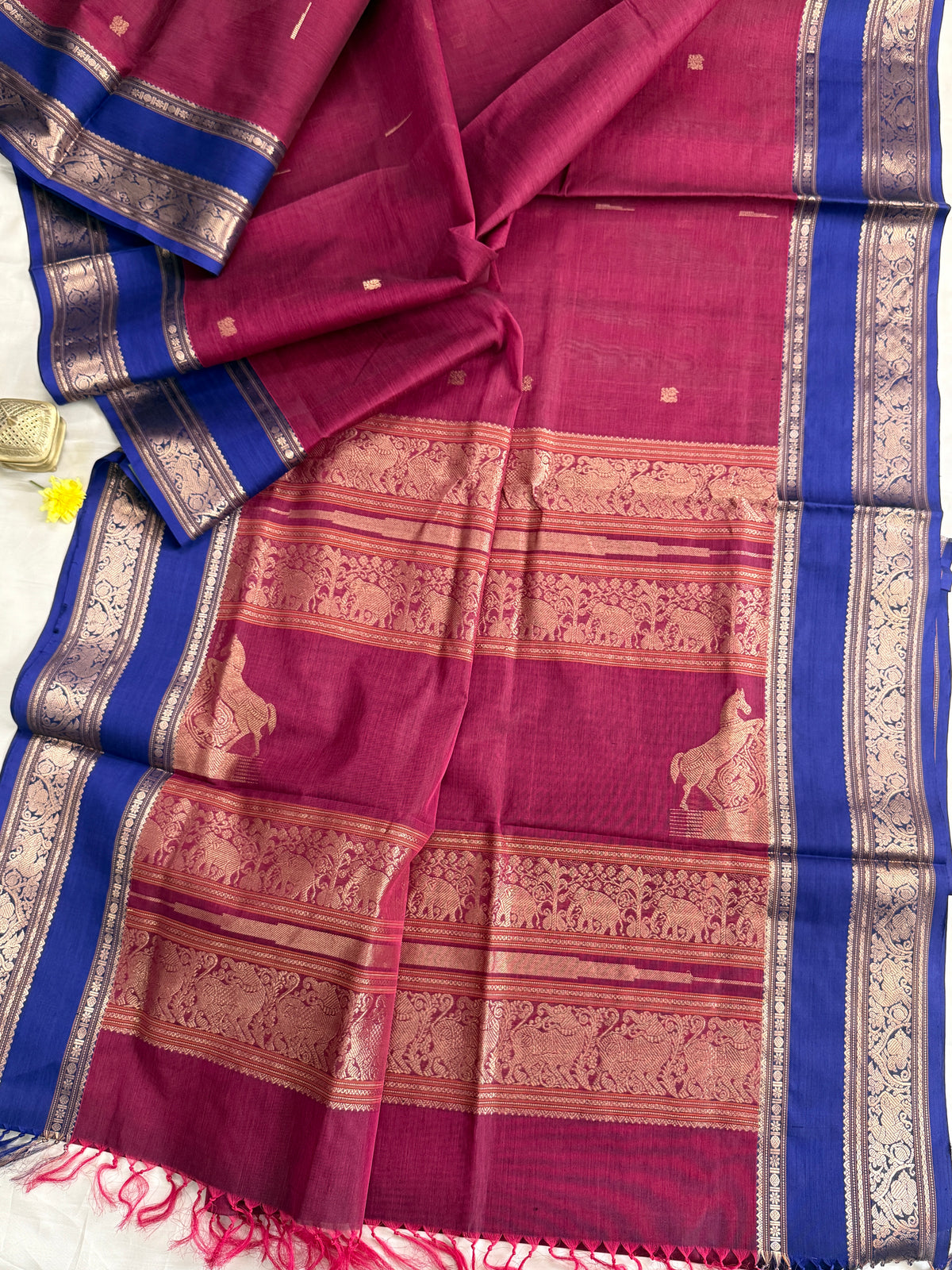 Pinkish Arakku / silk cotton clsa 11520