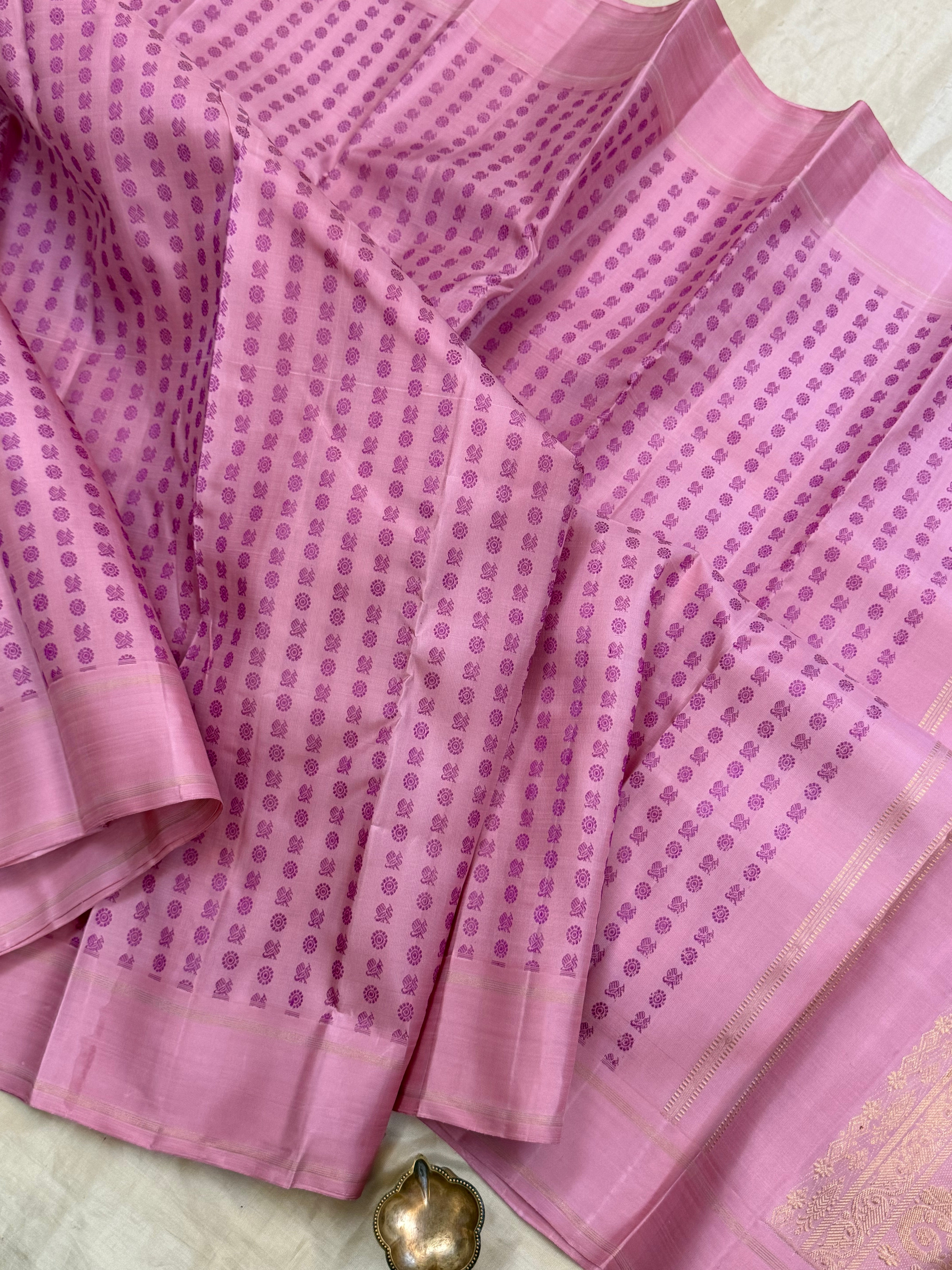 Thread Butta / kanjipuram silk saree CLSA 10738