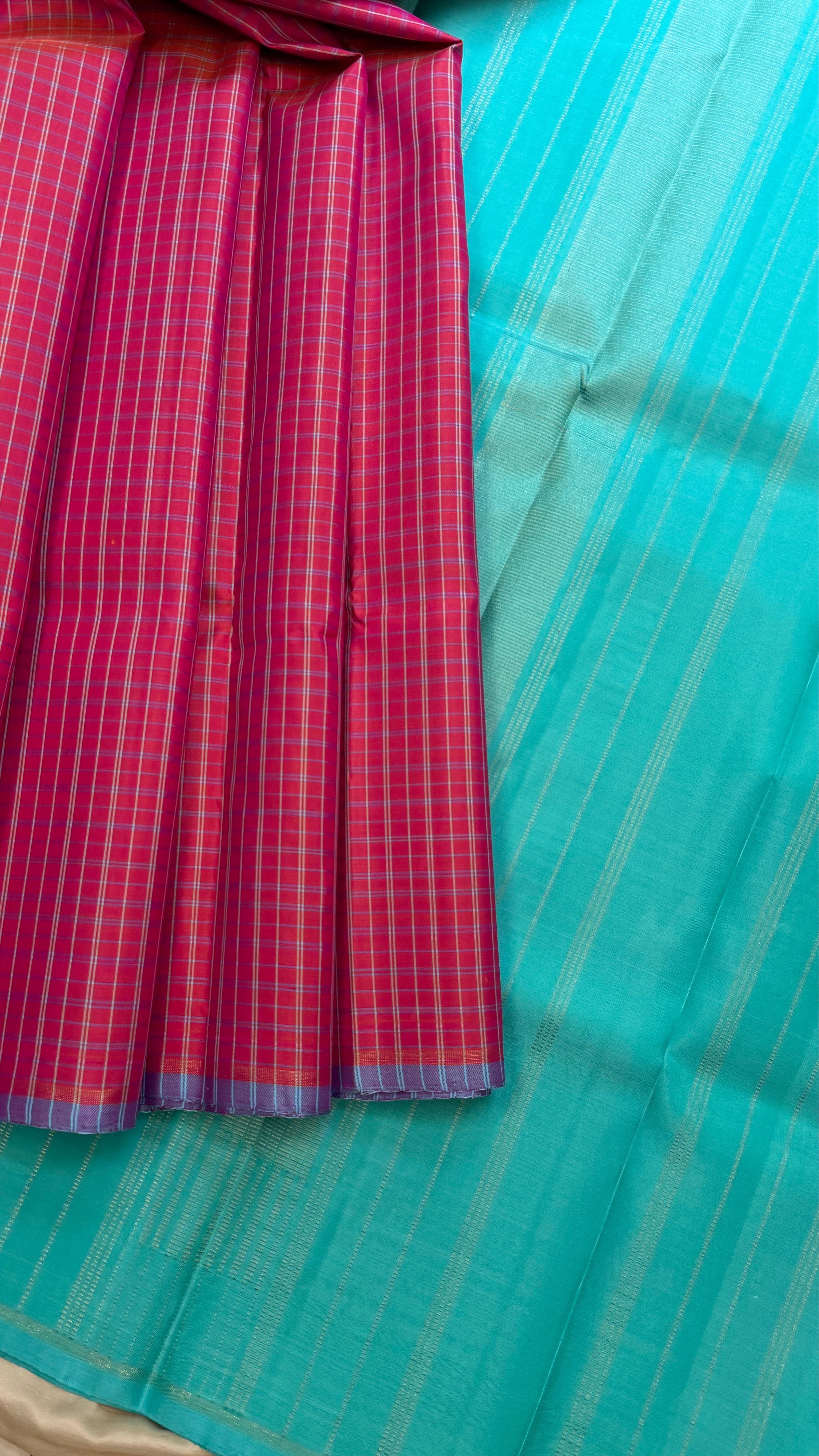 Chettinad Kattam/ Kanjipuram silk
