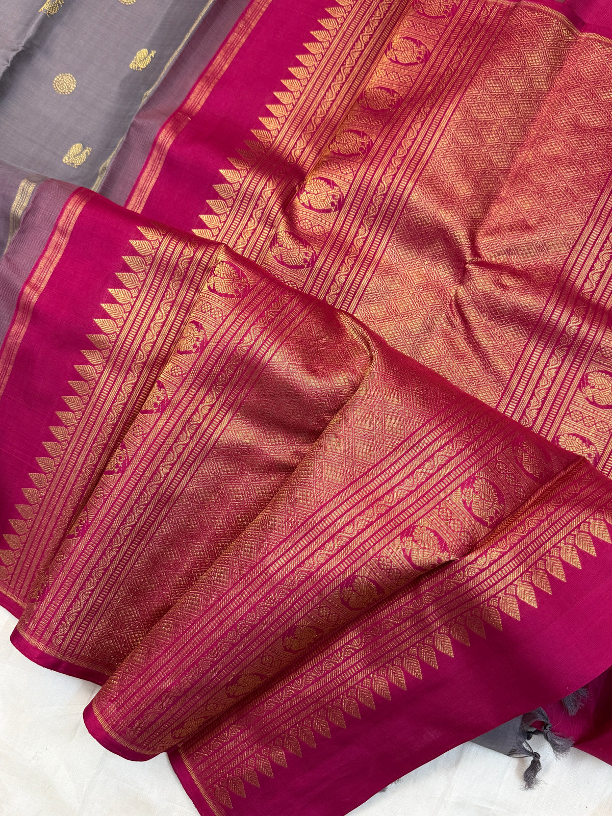 Organza / pure Zari Kanjipuram clsa12535