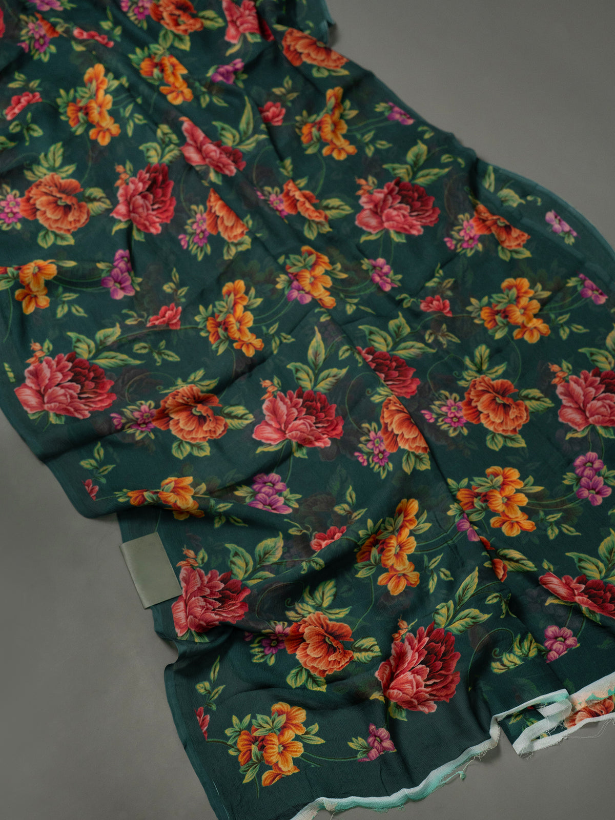 Premium platinum chiffon Silk Saree CLSA12498