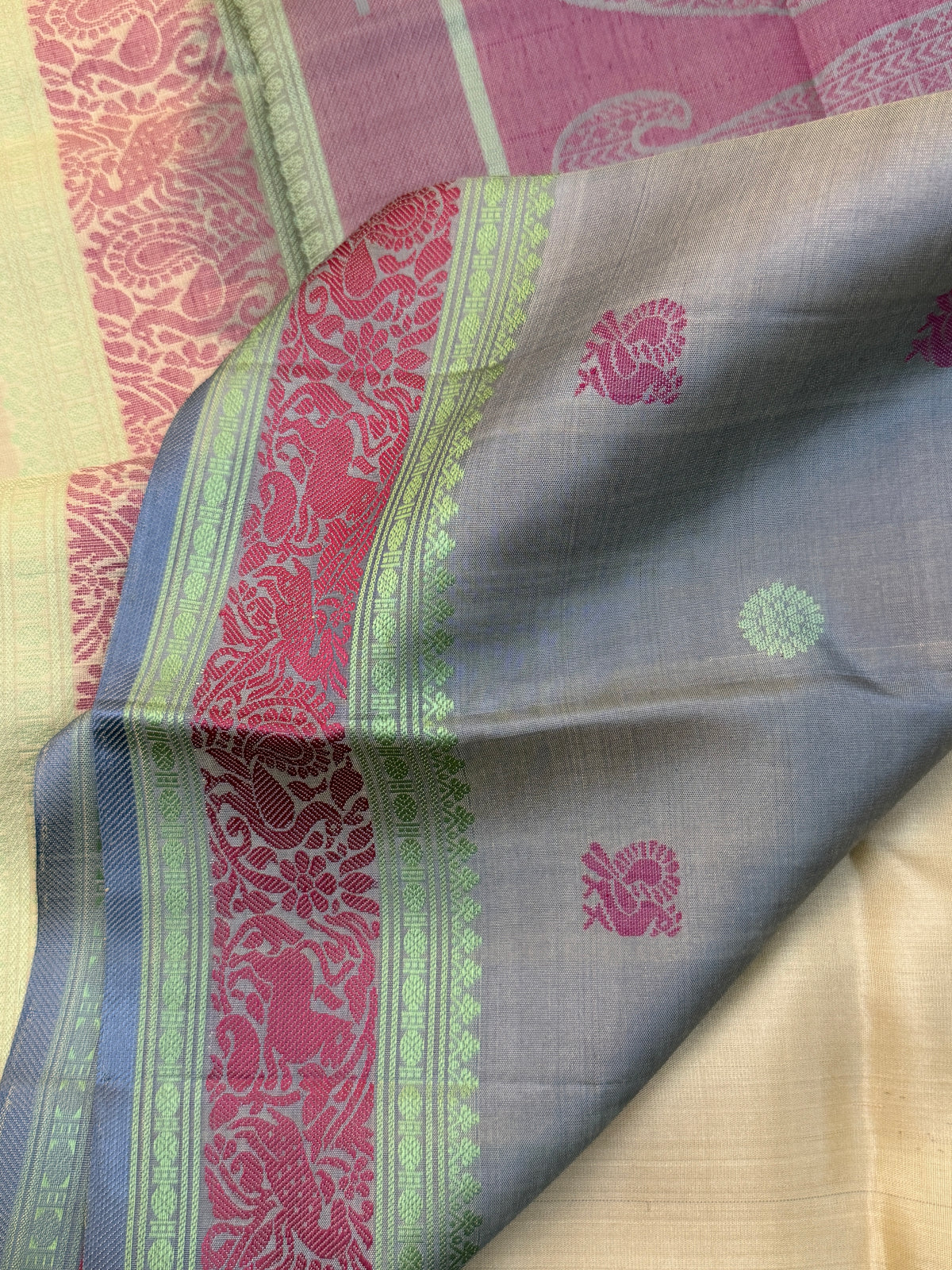 Soft silk-Thread work Kanjipuram clsa 4095