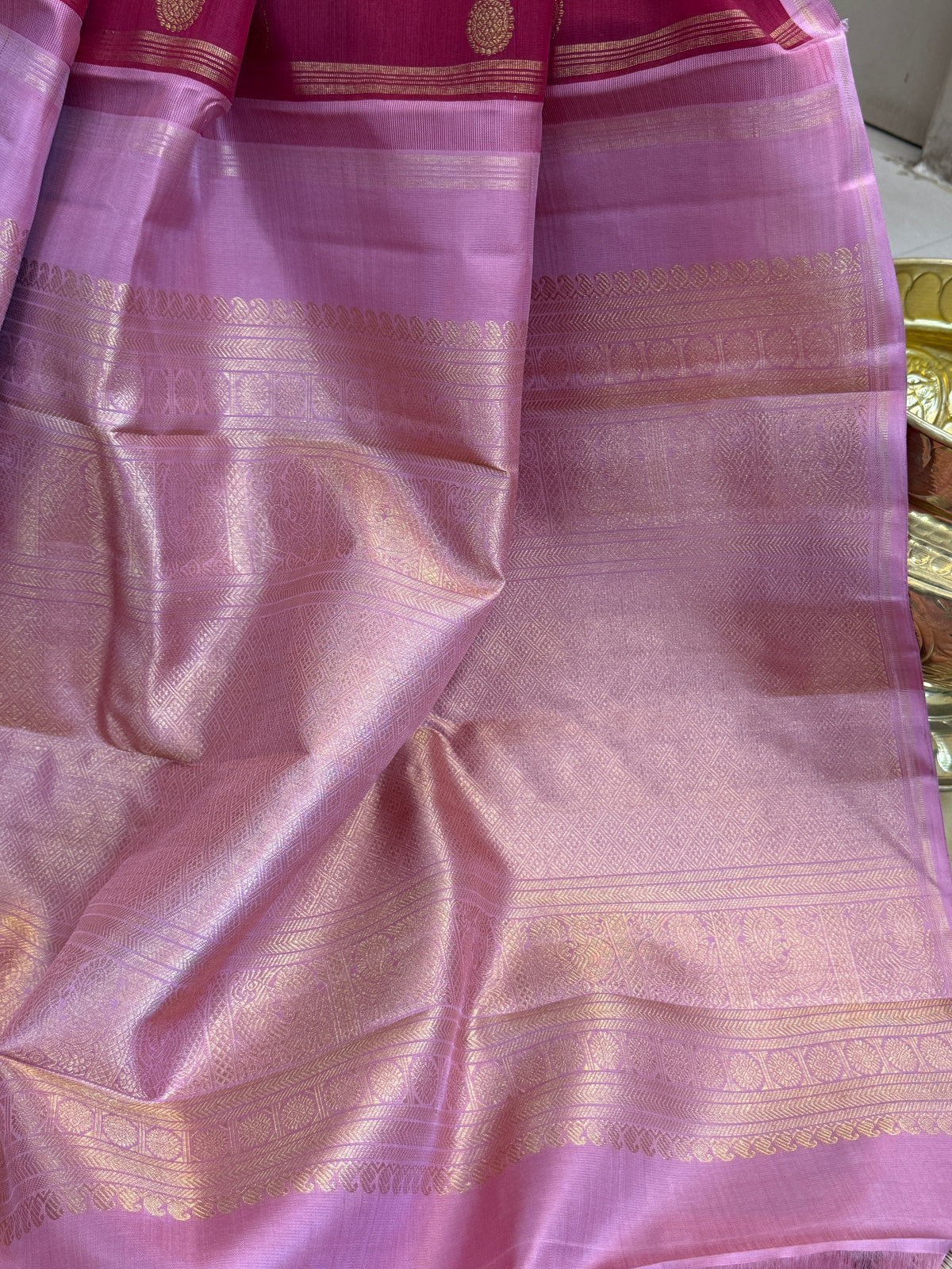 Organza silk saree / clsa 11132