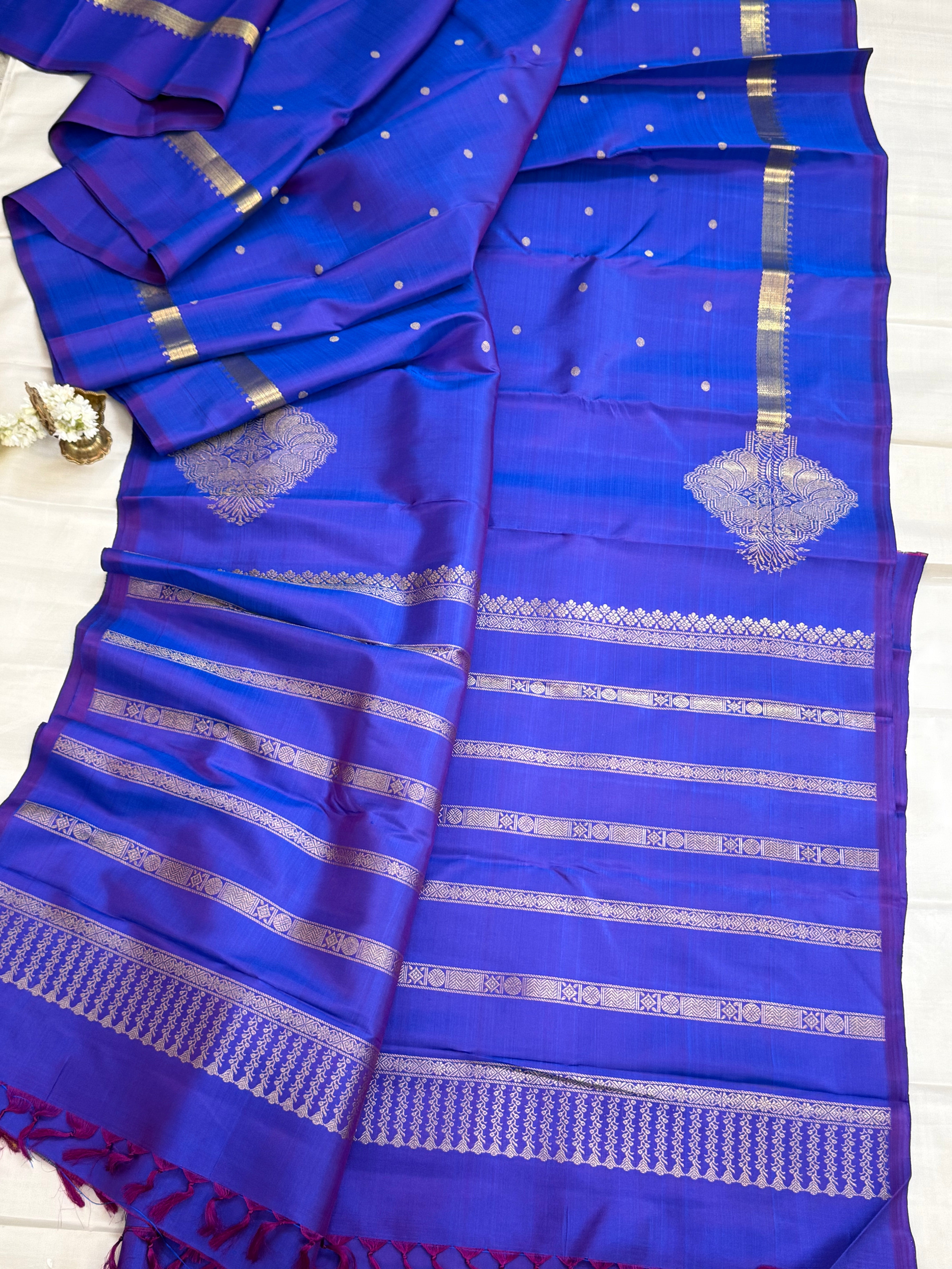 Double tone odiyanam pet Kanjipuram silk CLSA10763