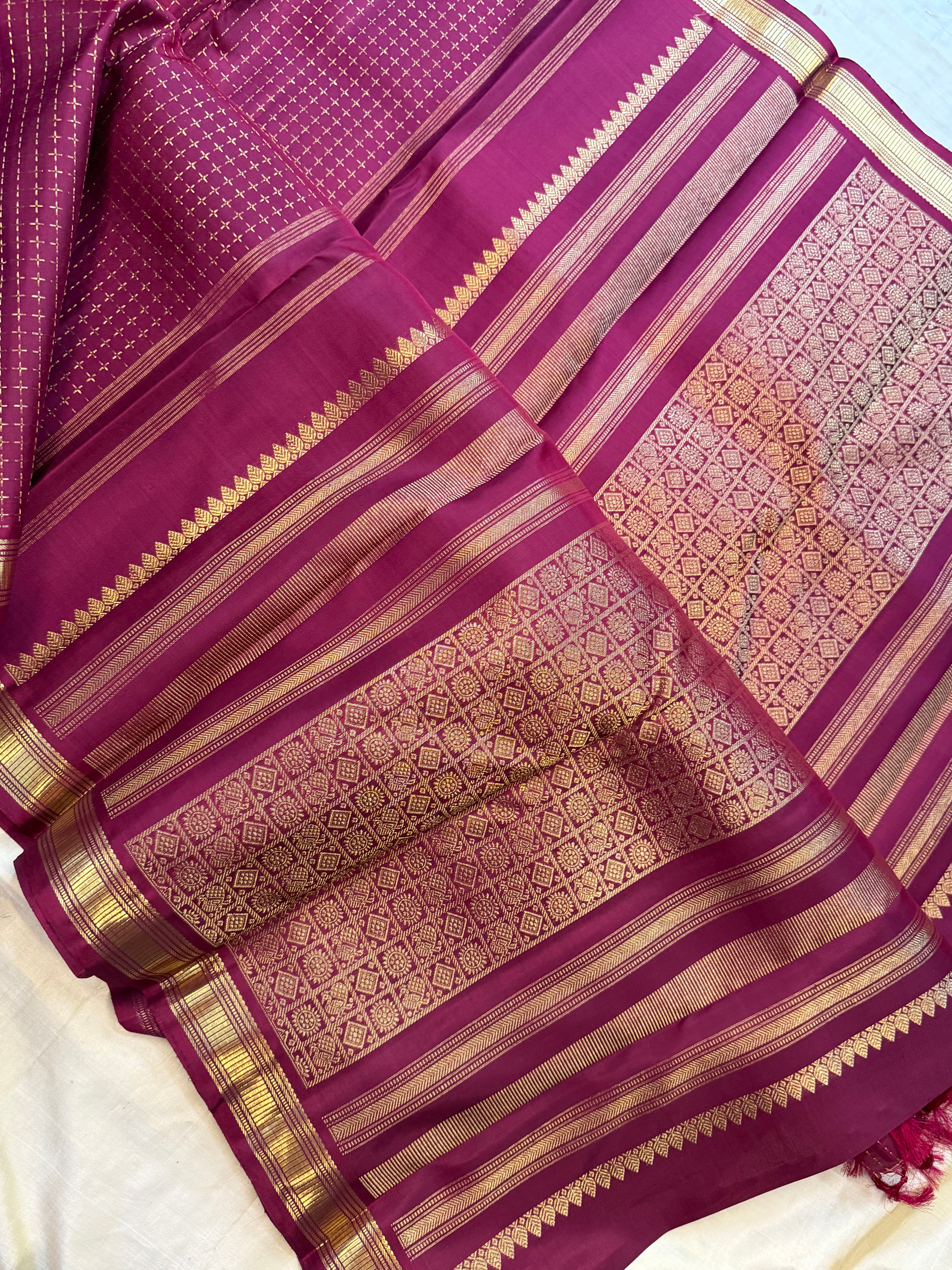 Podi color plus Butta  / Kanjipuram silk