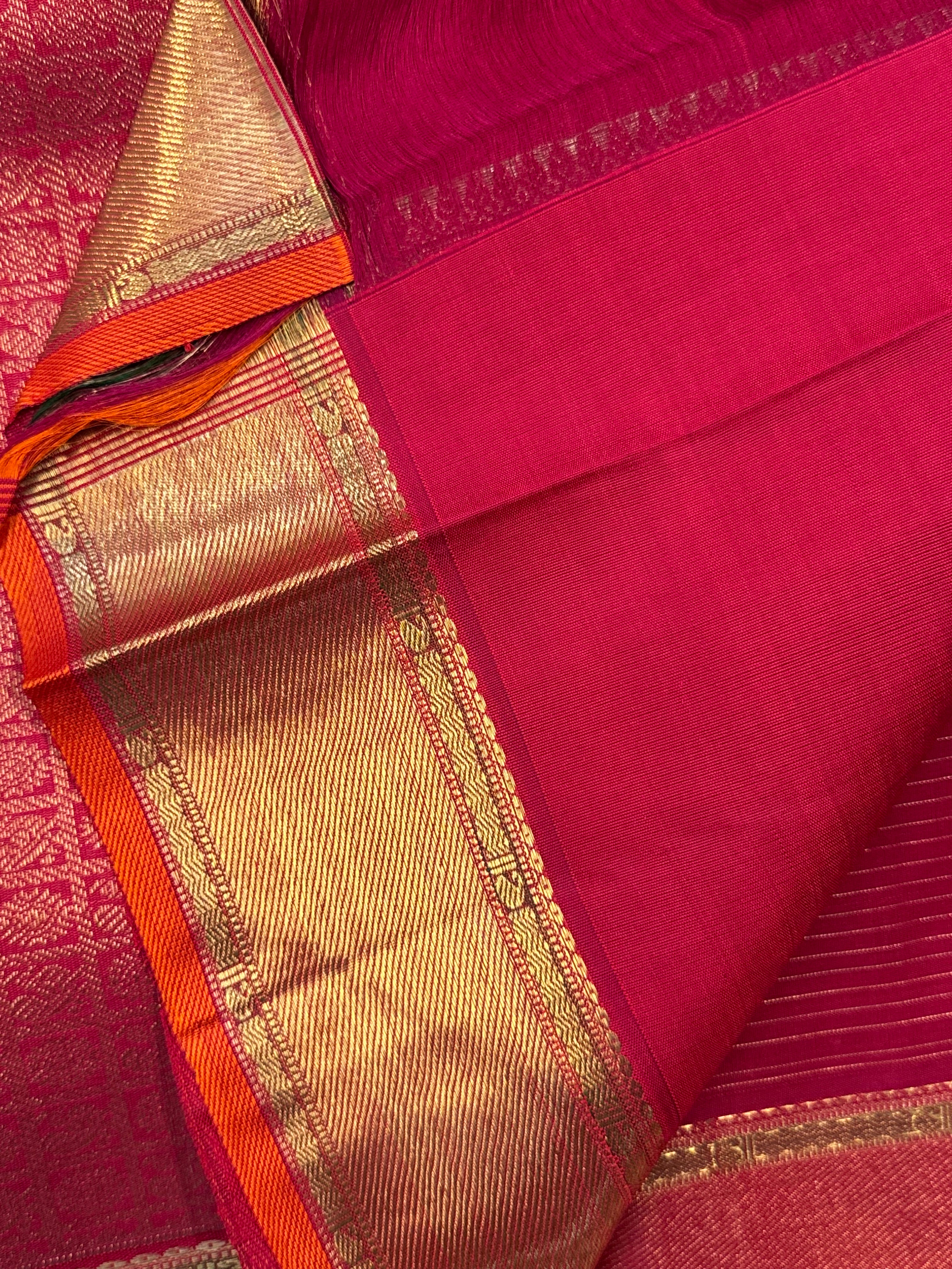 Red zari kattam butta / Kanjipuram silk CLSA2129