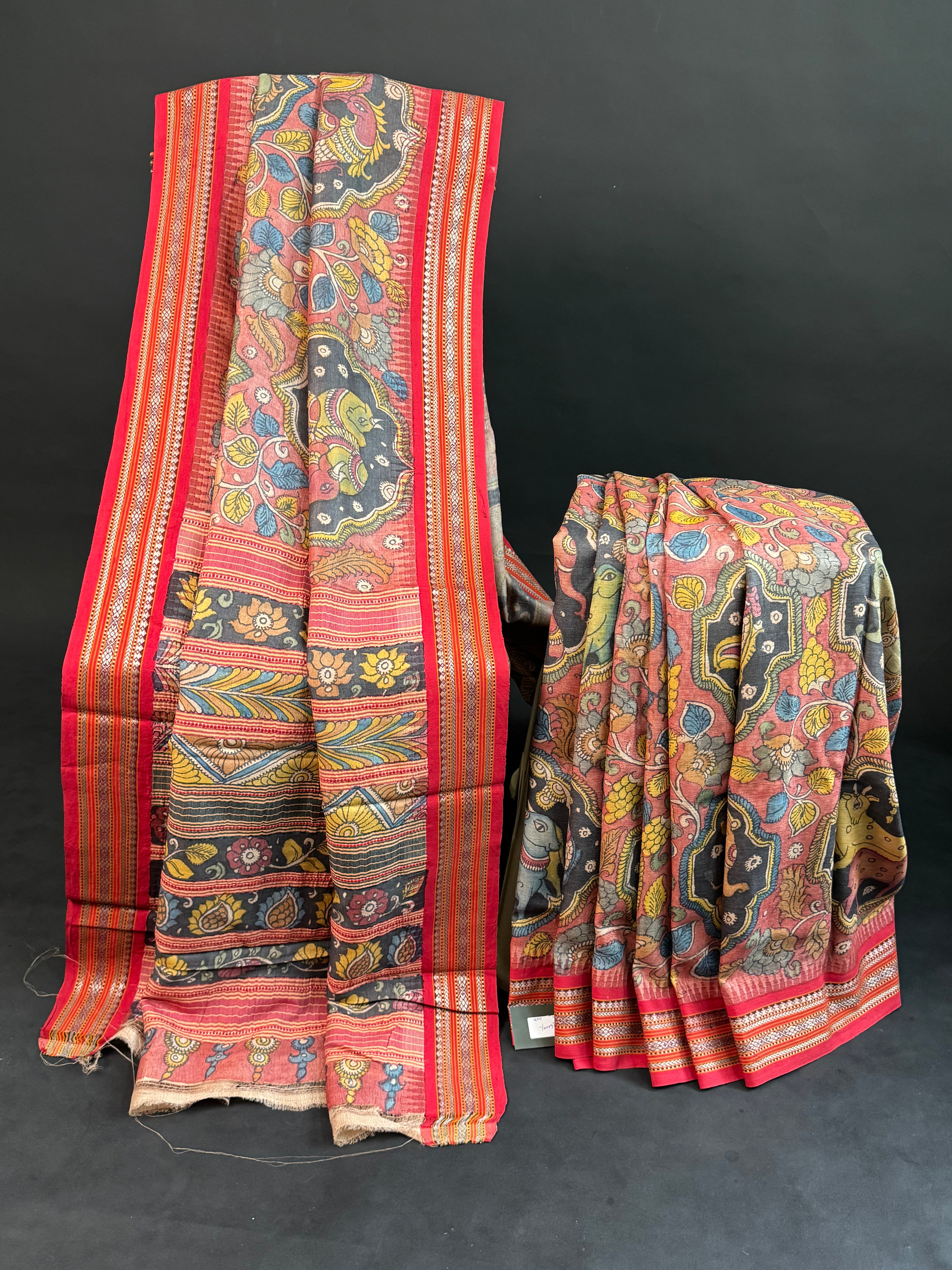 Pen kalamkari Vidharba Tussar4632