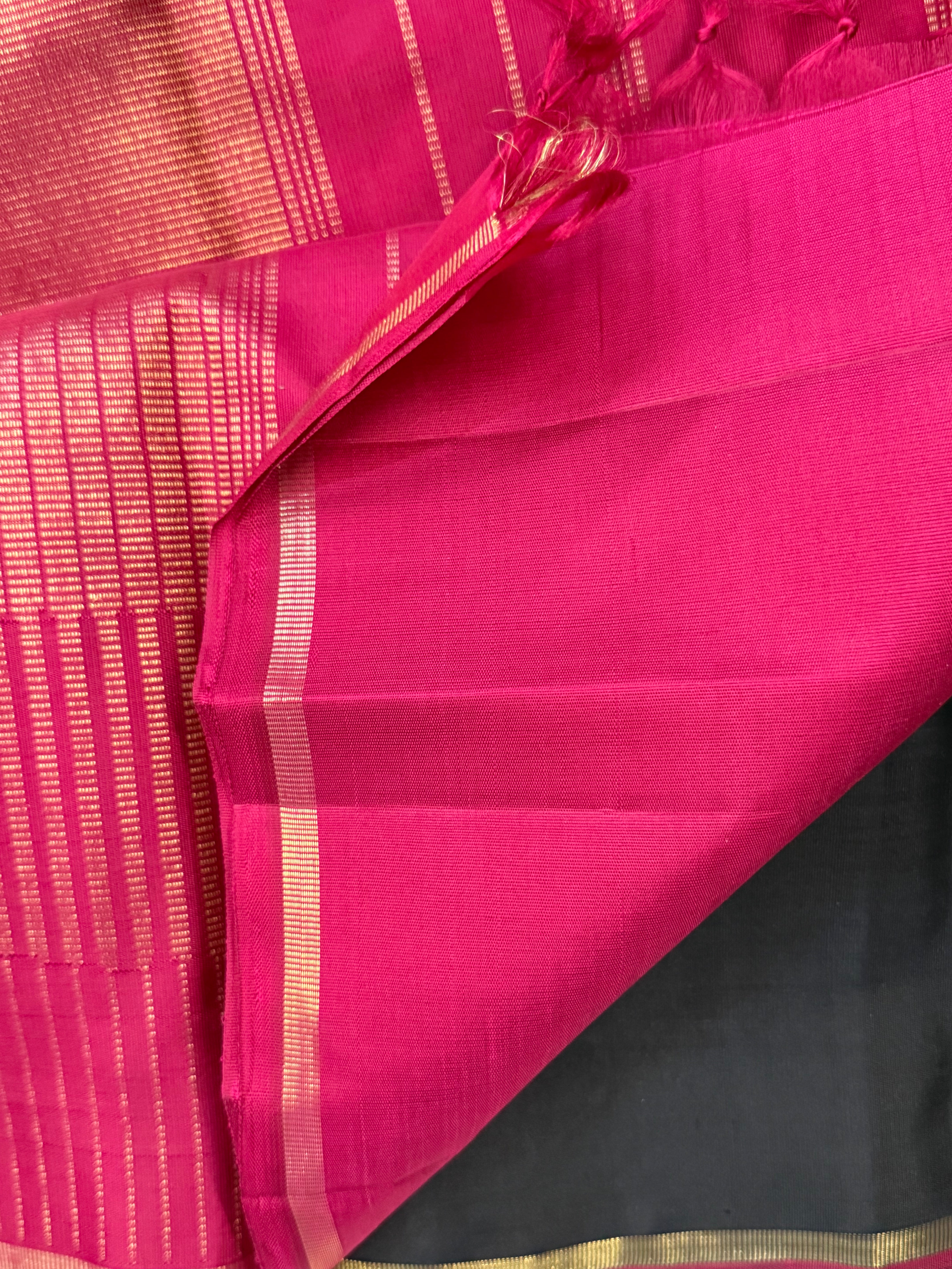 half and half Korvai   / Kanjipuram silk