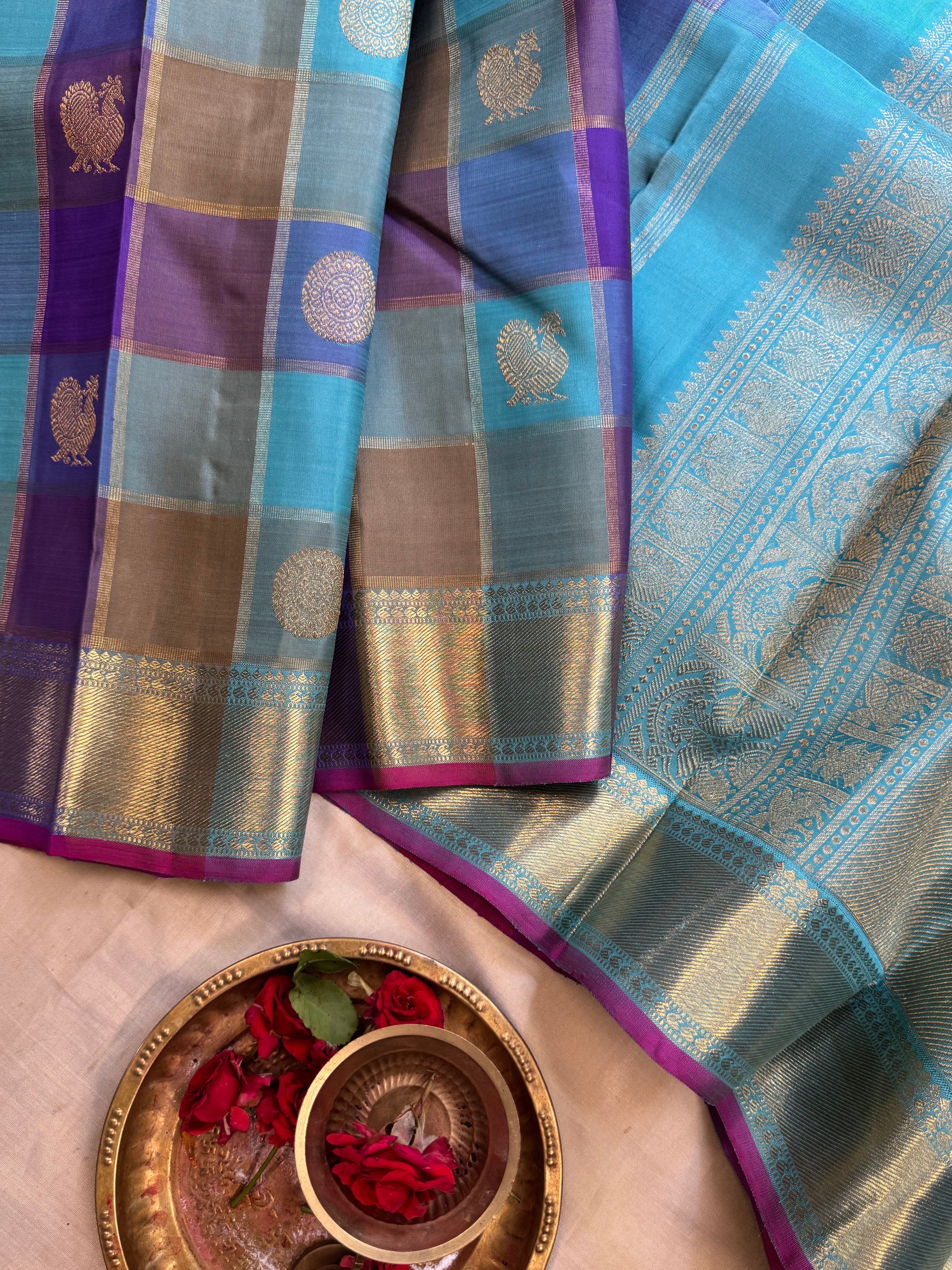 Paalum pazhamum kattam  / Bridal edit kanjipuram silk