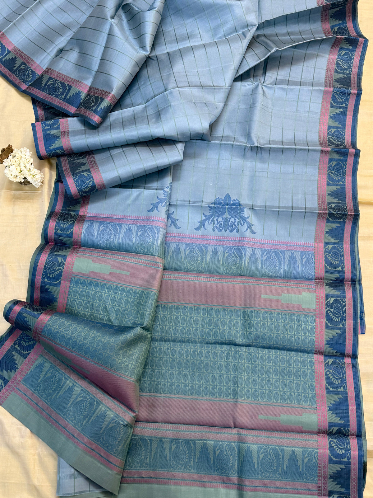 Soft silk-Thread work Kanjipuram clsa 6539