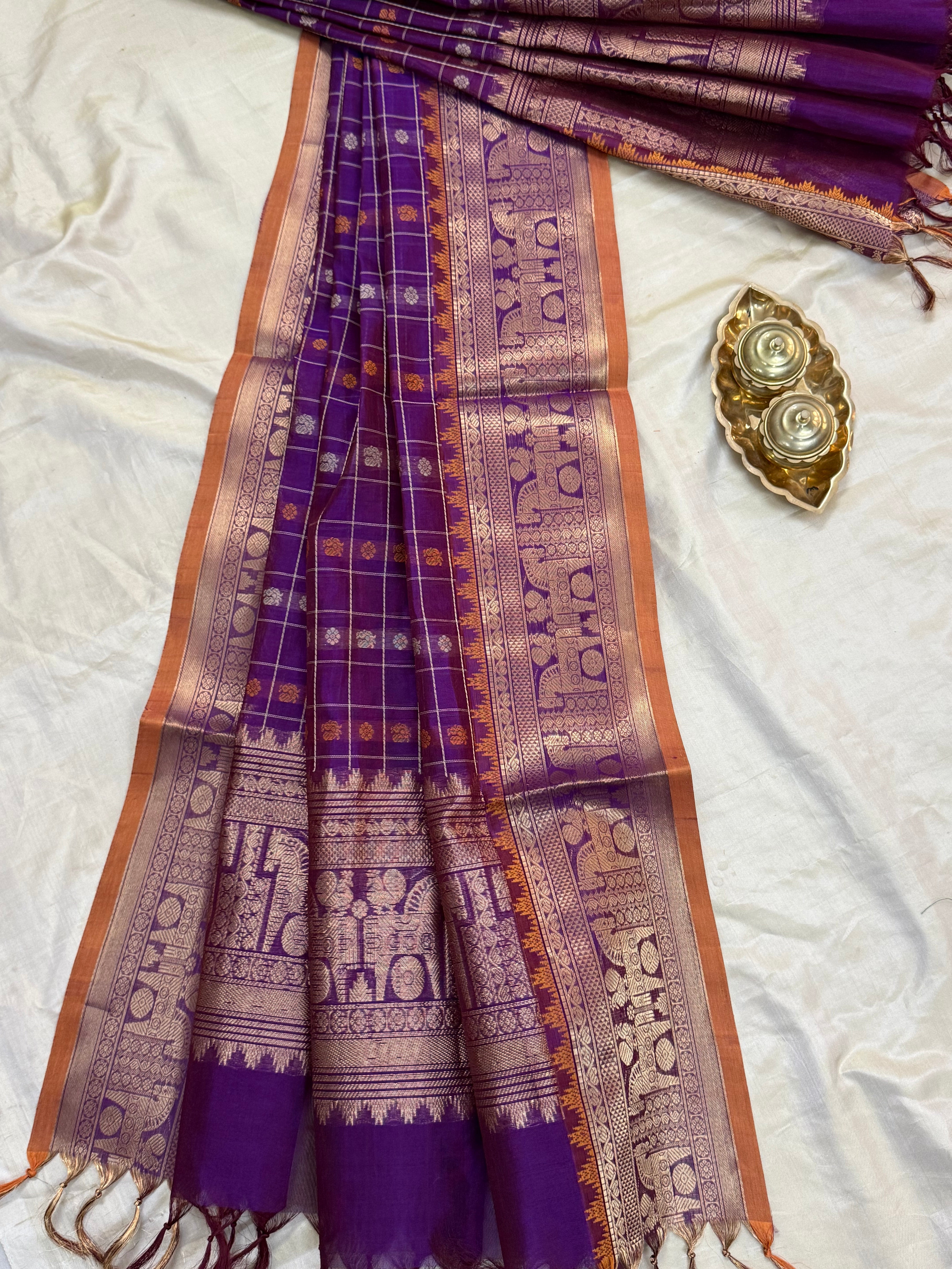 DUPPATTA IN PURE SILK COTTON/CLSA10809